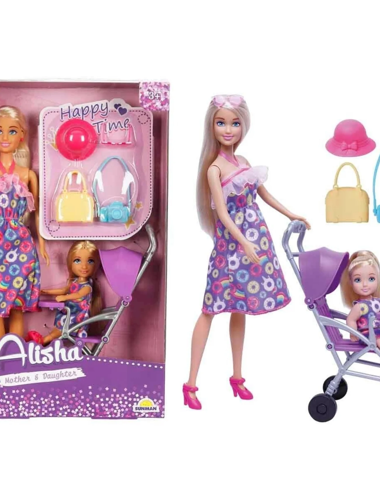 S00003391 SUN RST SIS MNK BBK SET ALISHA PUSETLİ SET