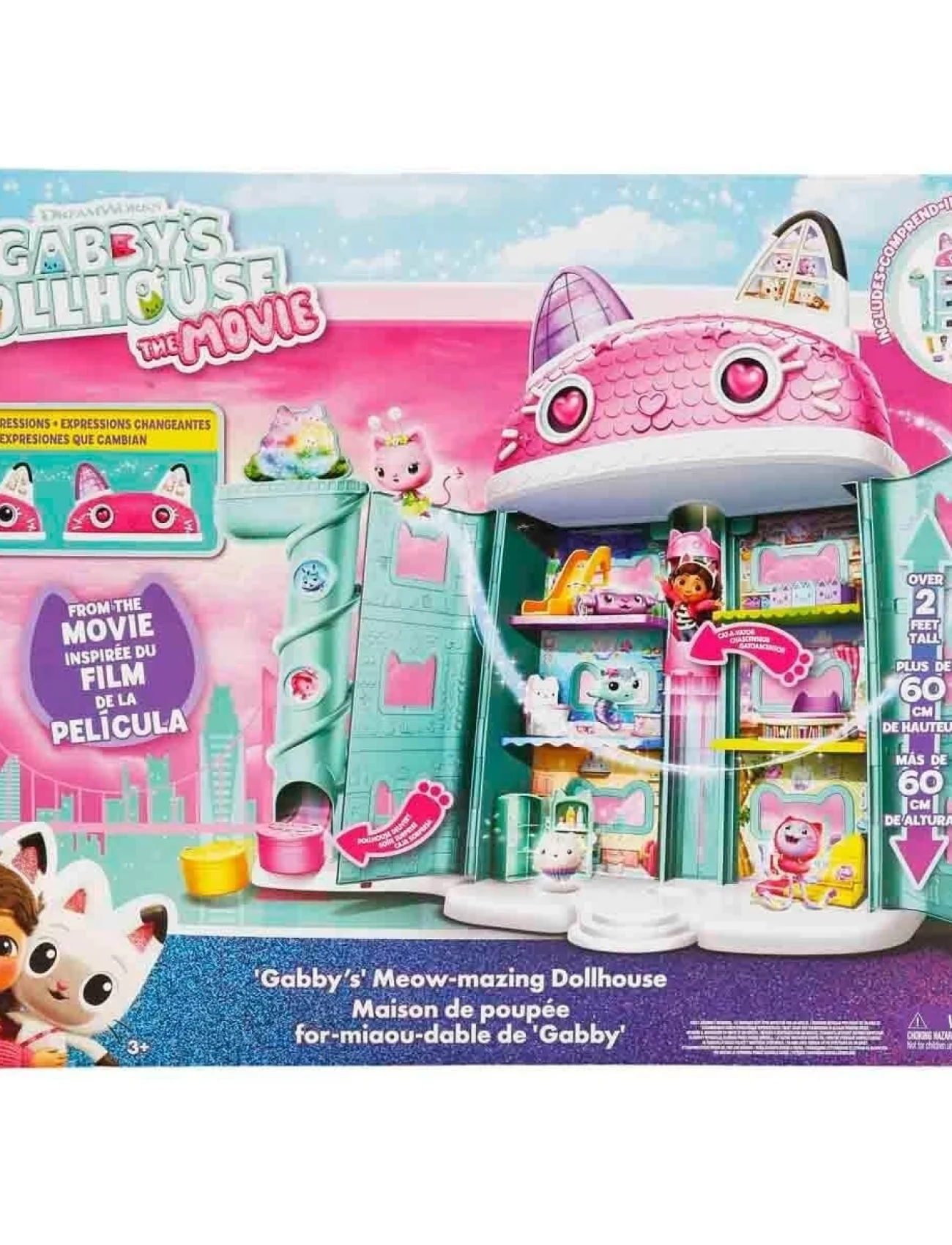 S00008876 SUN-SPM-FİGÜR OYUN SET GABBY S DOLLHOUSE SEVİMLİ BEBK EVİ GABBY