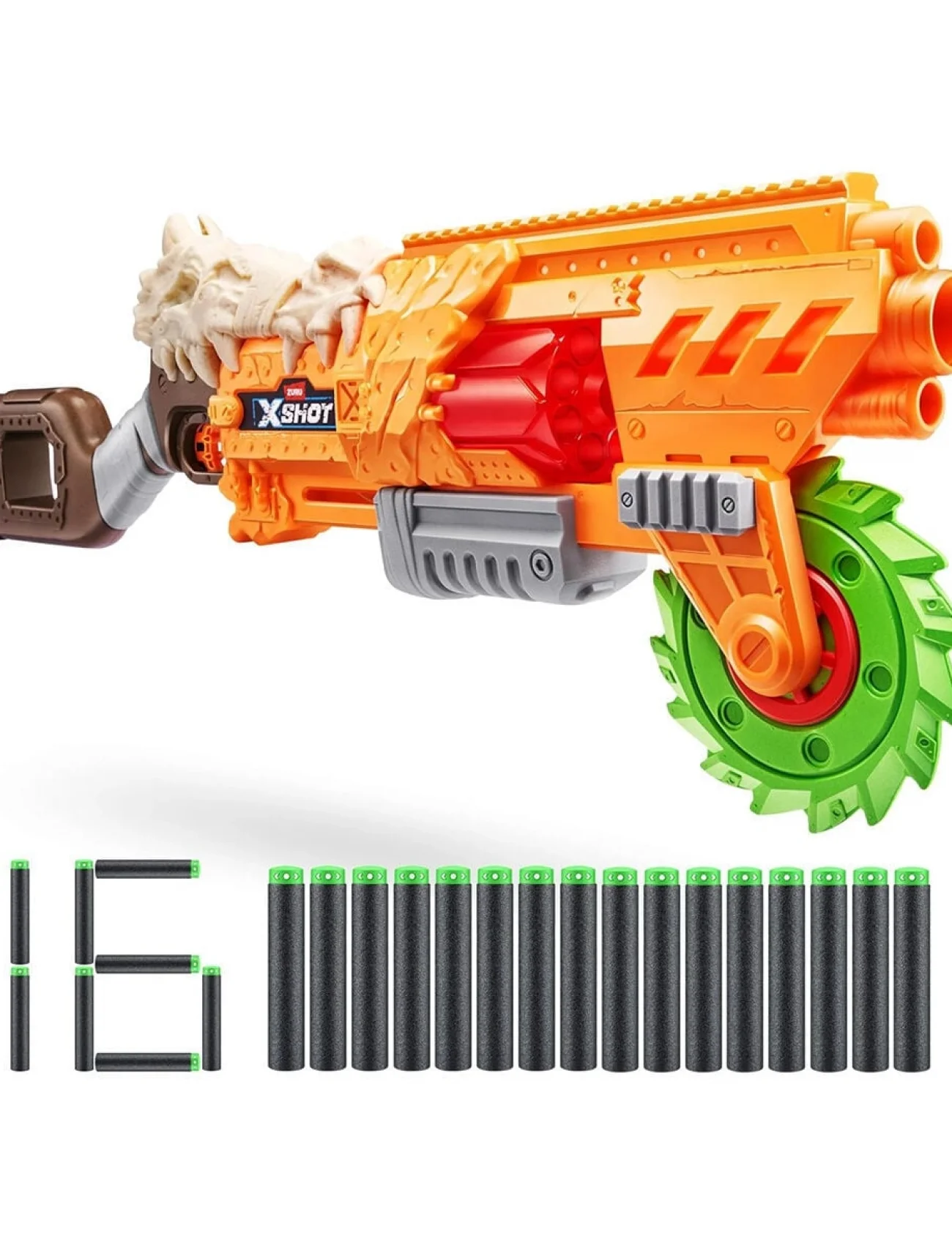 S00036732 SUN-ZUR-X-SHOT SİLAH SÜNGER ATAN 16 MERMİLİ