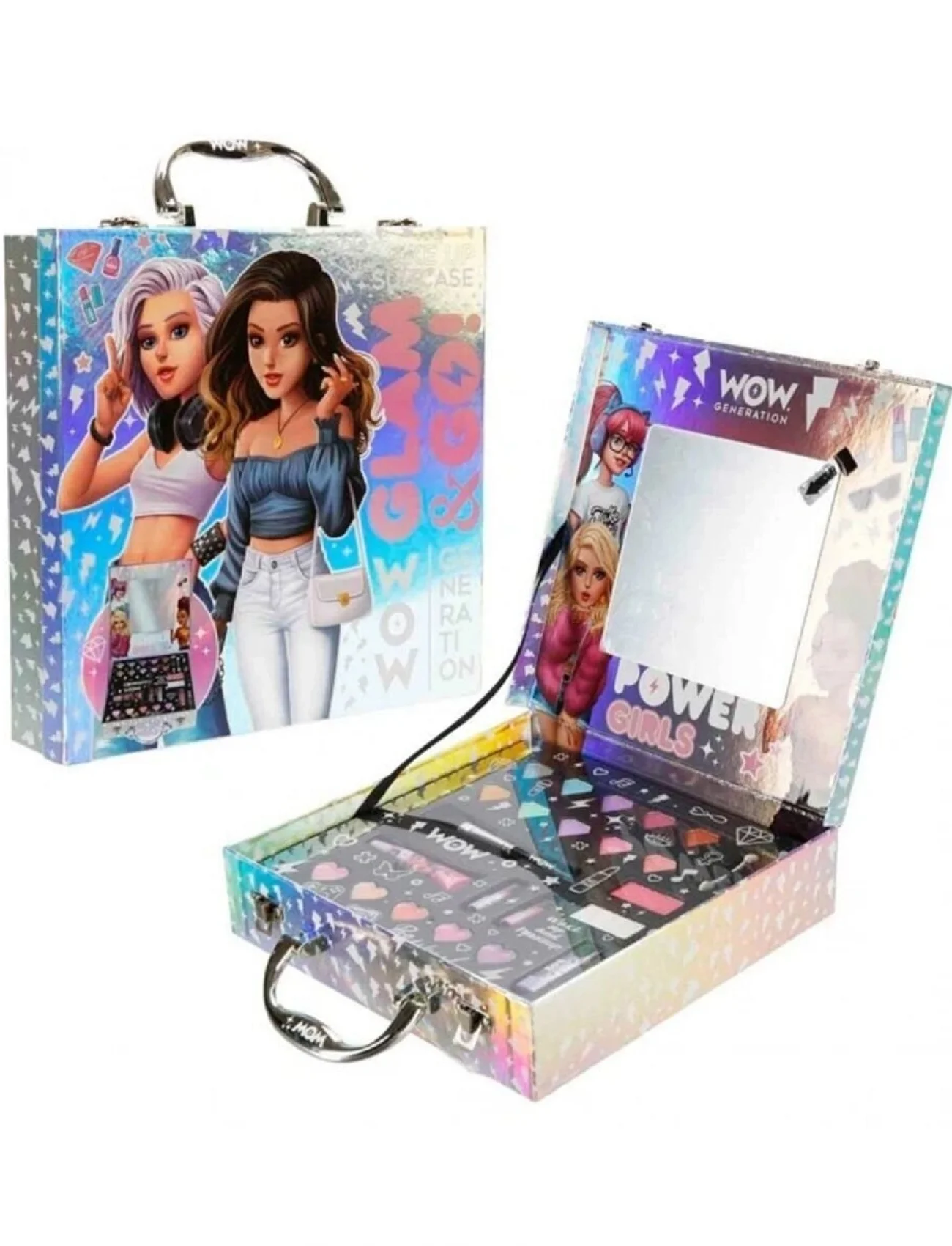 S00087699 - WOW Generation Glam & Go Aynalı Makyaj Çantası Seti