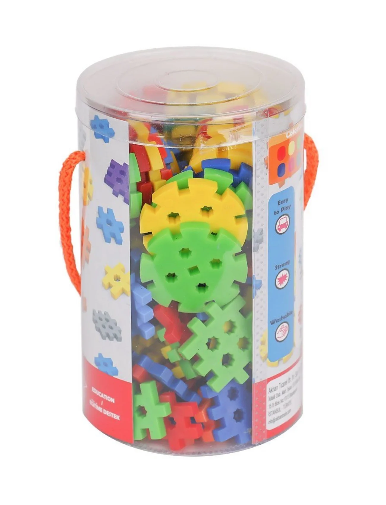 SB2404 Sisbro Smart Bricks Waffle 120 Parça