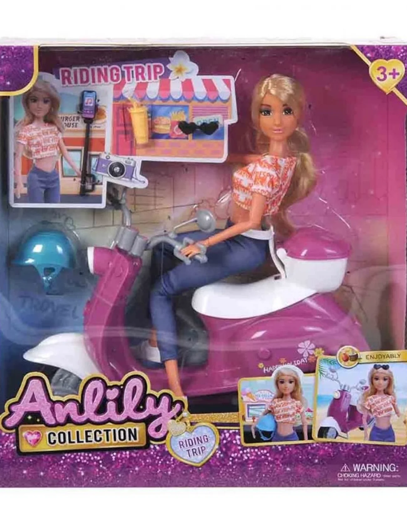Seher Anlily Motosikletli Set