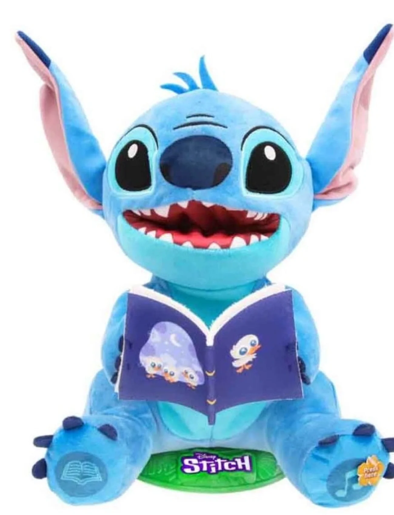 Sesli Karanlıkta Parlayan Masal Anlatan Stitch İnteraktif Peluş