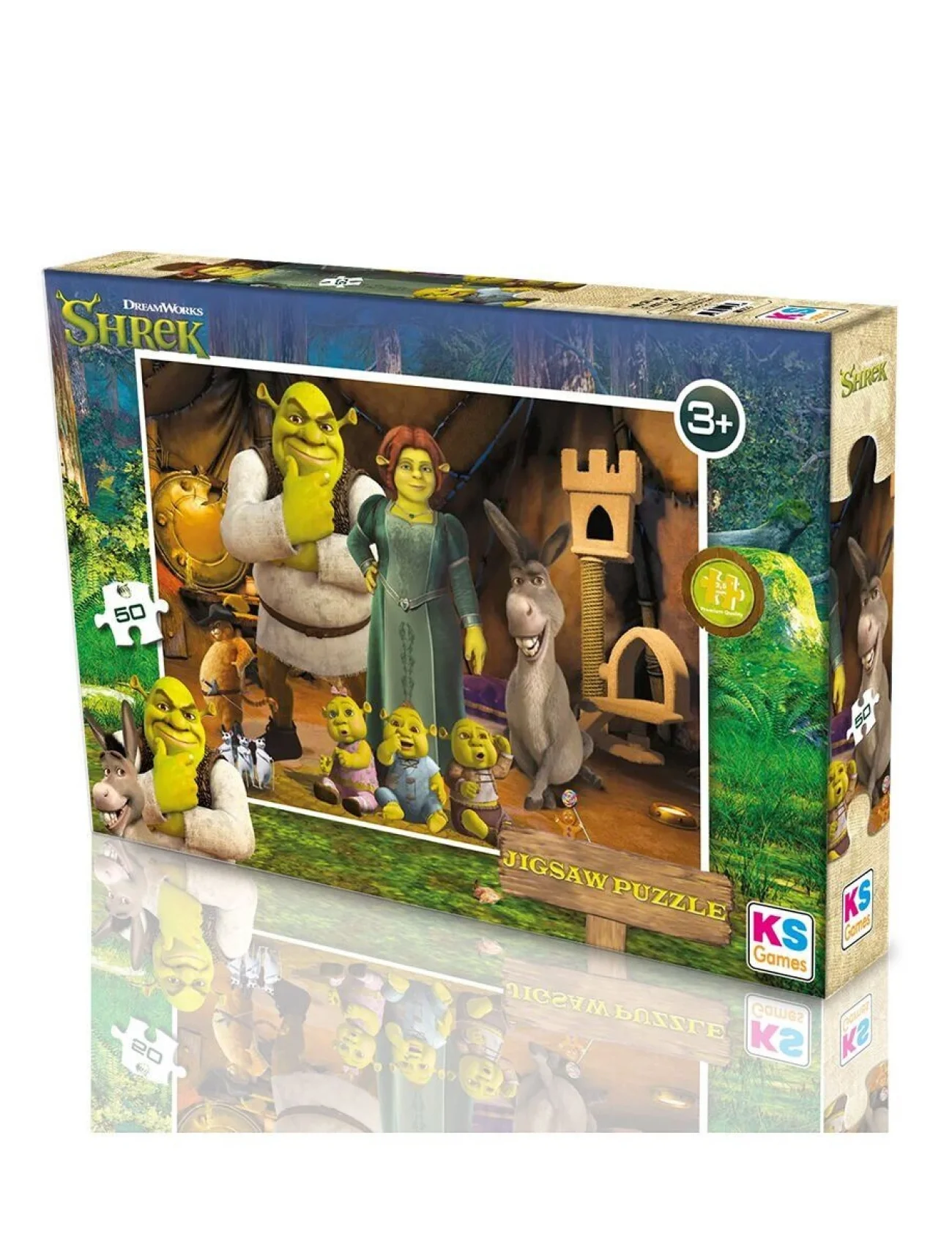 SH 709 SHREK PUZZLE 50 PRÇ