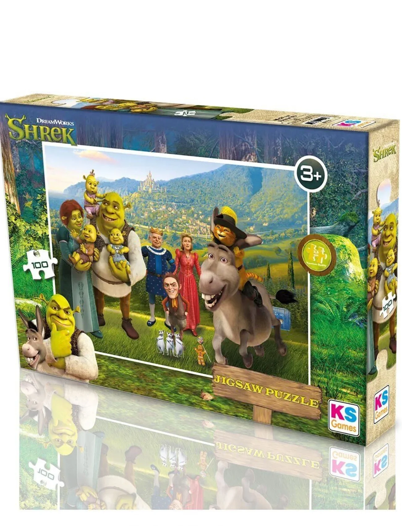SH 714 SHREK PUZZLE 100 PRÇ