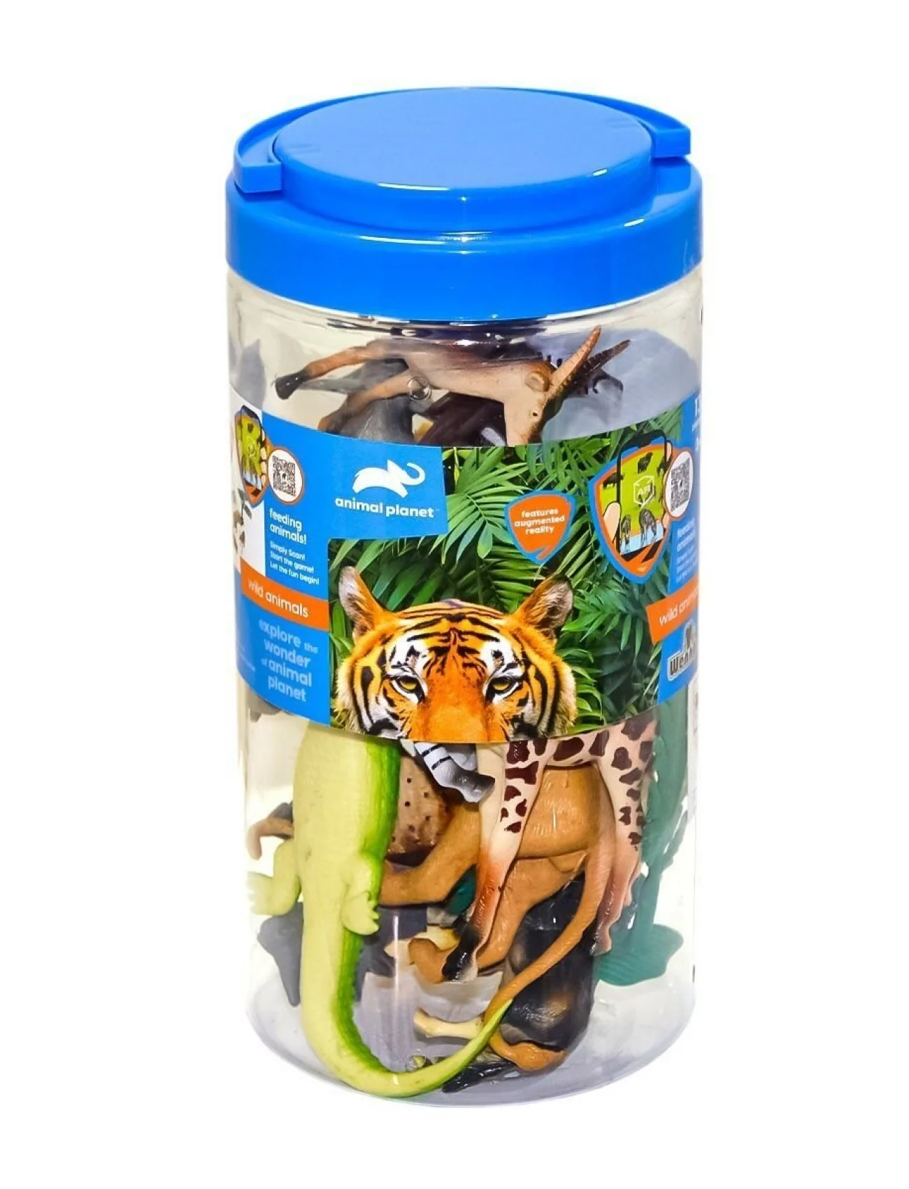 SH-D6401 Vahşi Hayvan Oyun Seti 23 cm -Vardem