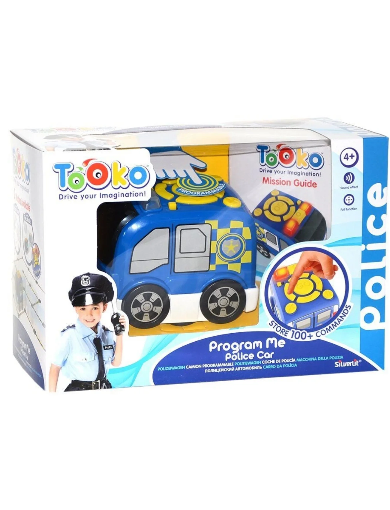 SIL/81471 Silverlit Tooko Programlanabilen Polis Aracı Oyun Seti
