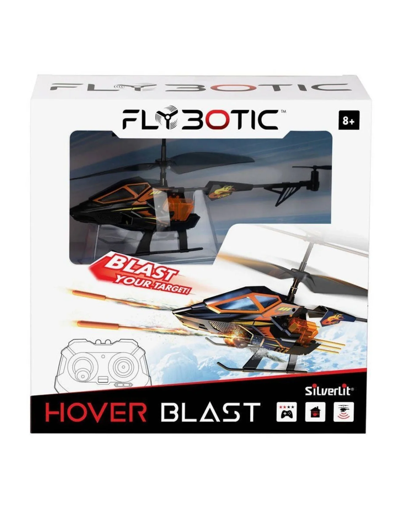 SIL 84567 Silverlit Hover Blast Helikopter -Necotoys
