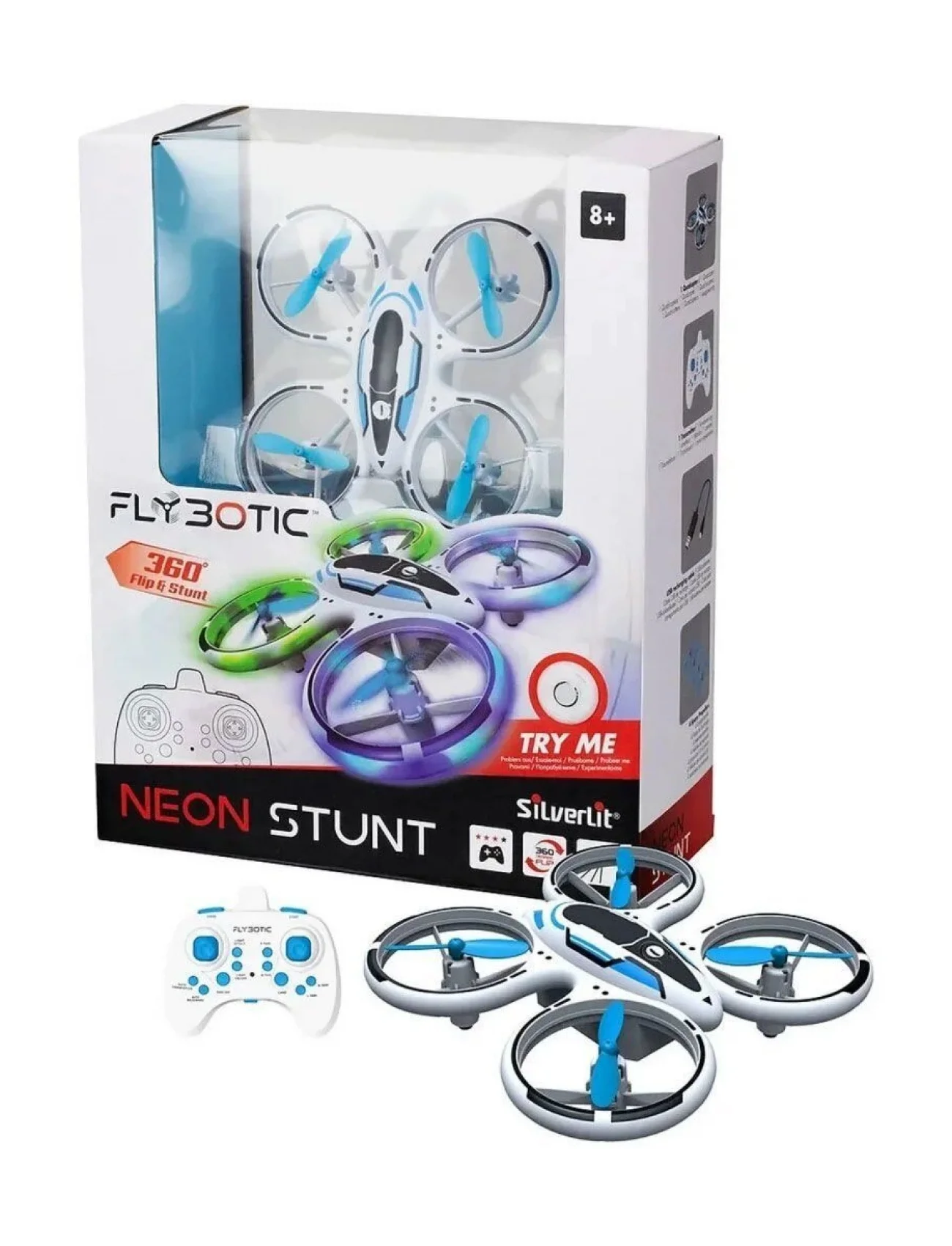 SIL 84827 Neon Stundt Drone -Necotoys
