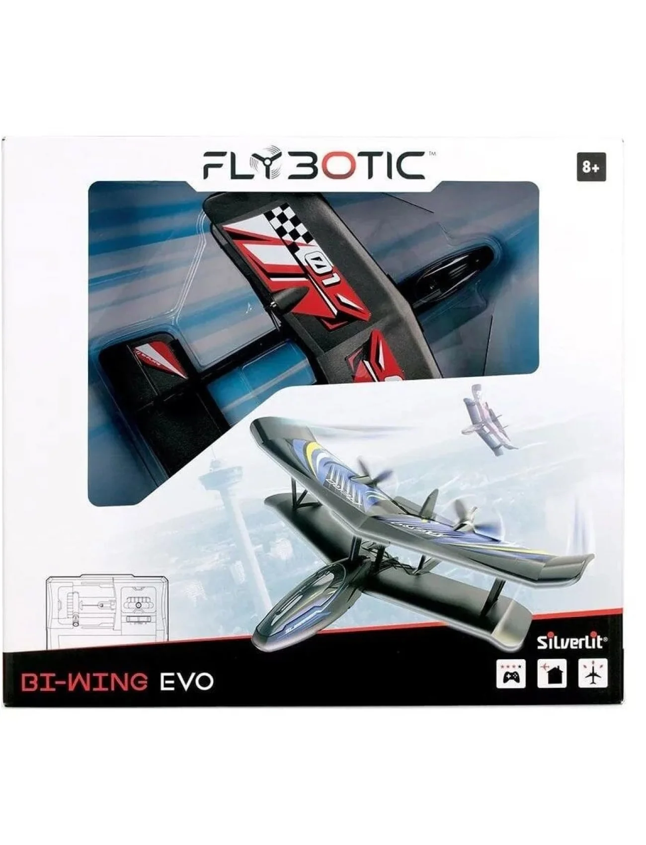 SIL 85739 Silverlit Kumandalı Bi-Wing Uçak -Necotoys
