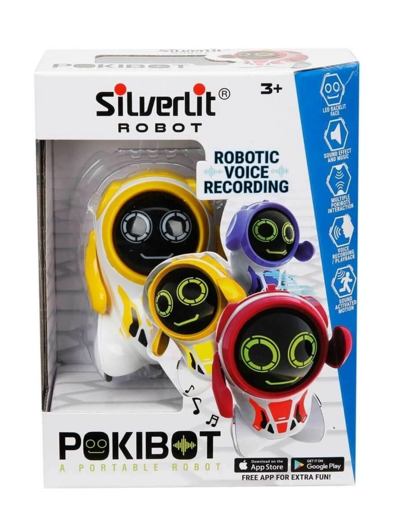 SIL/88042  Silverlit Yapay Zekalı Pokibot Robot