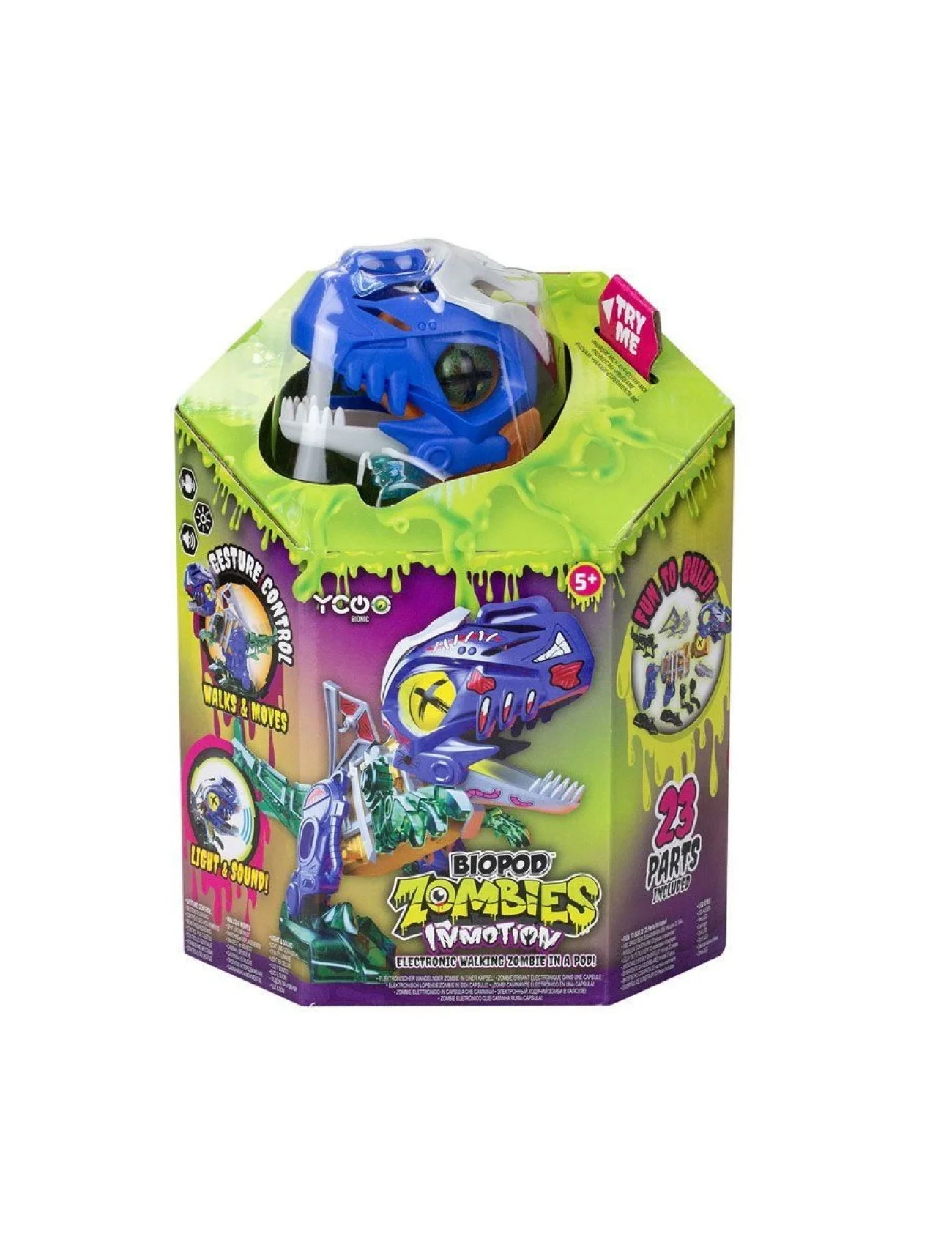 SIL 88094 Silverlit Biopod Zombies Inmotion Hareketli Dinazor Robot