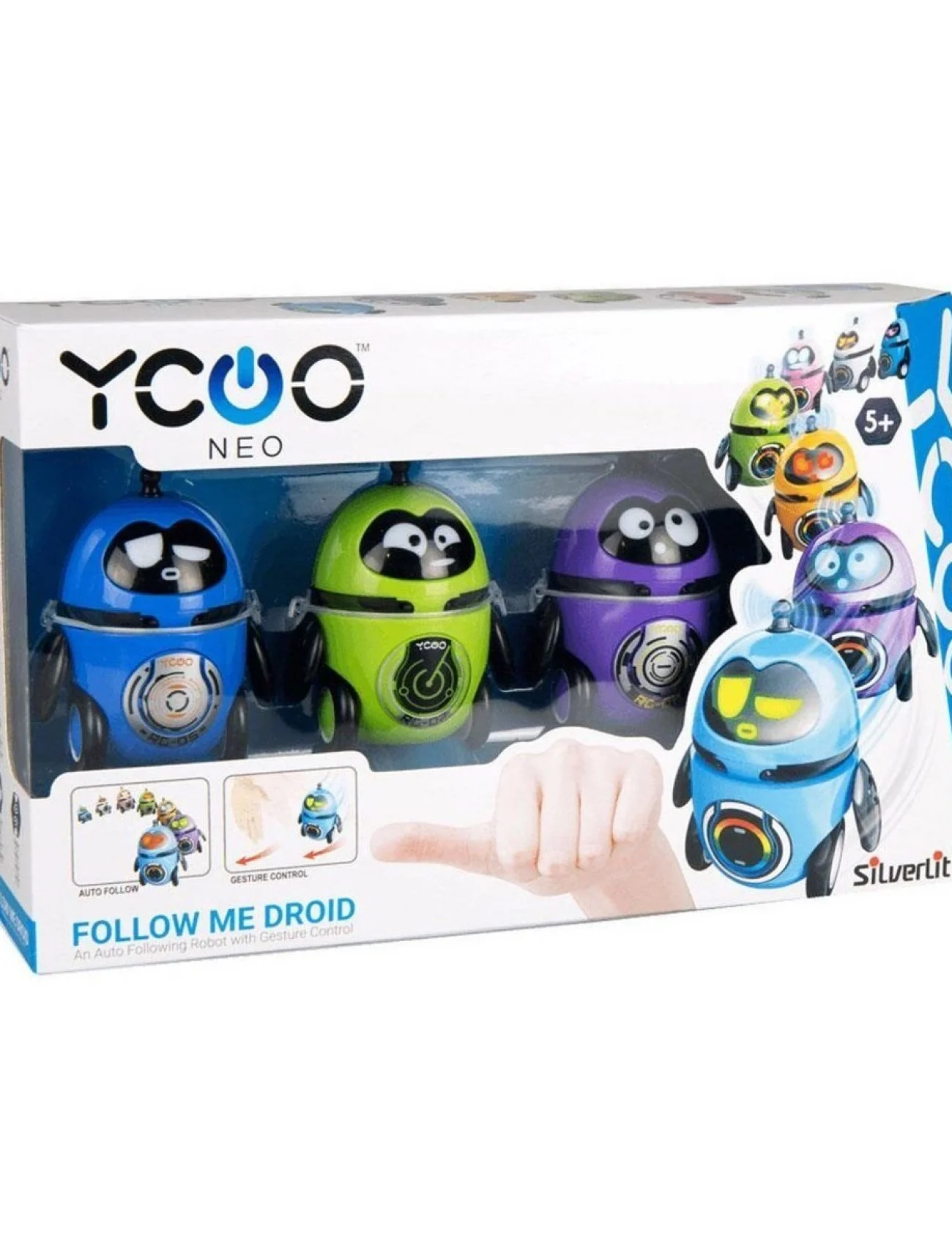 SIL/88582 Silverlit Follow Me Droid 3lü Set