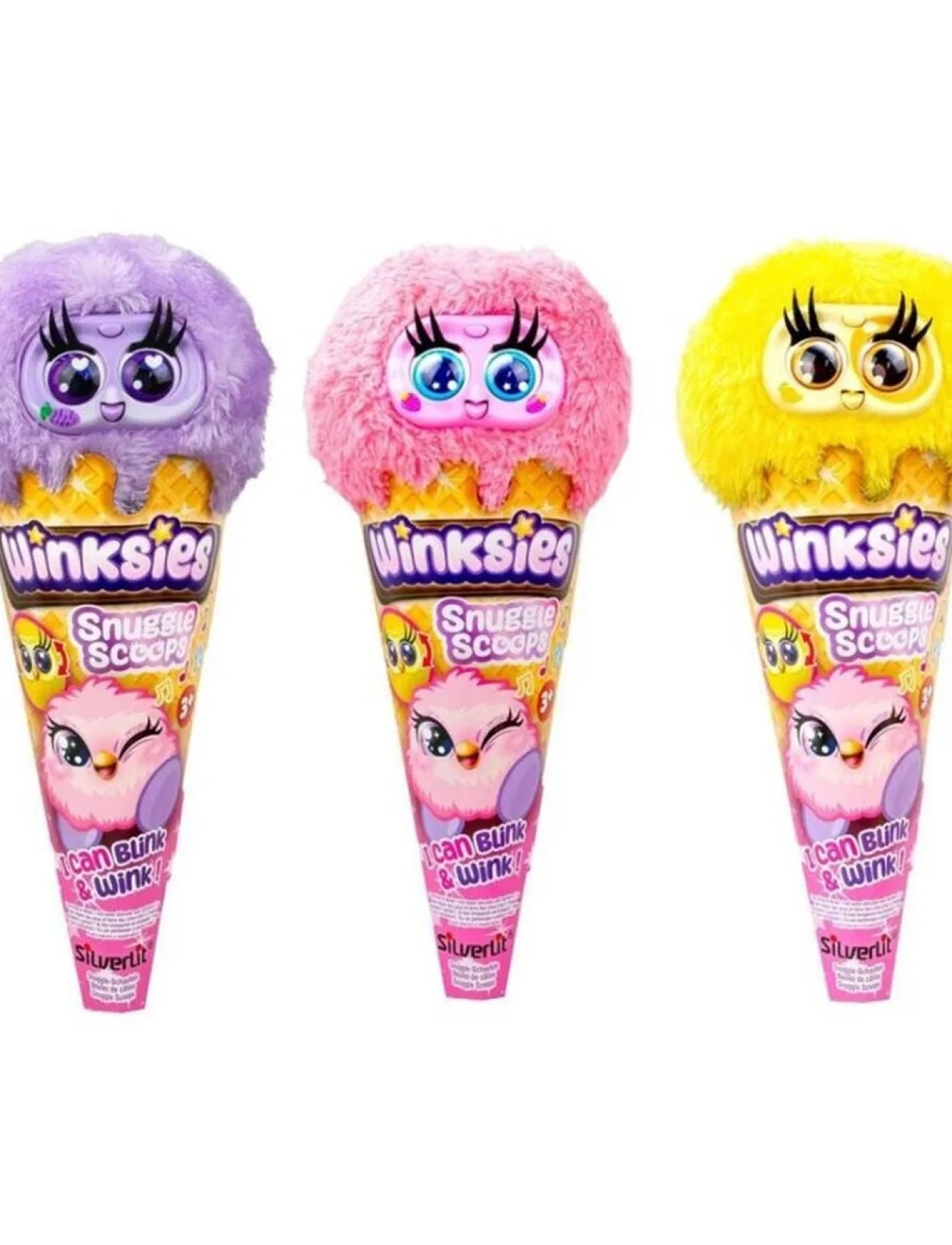 SIL 89060 Winksies Snuggle Scoops 12li Display Asortili
