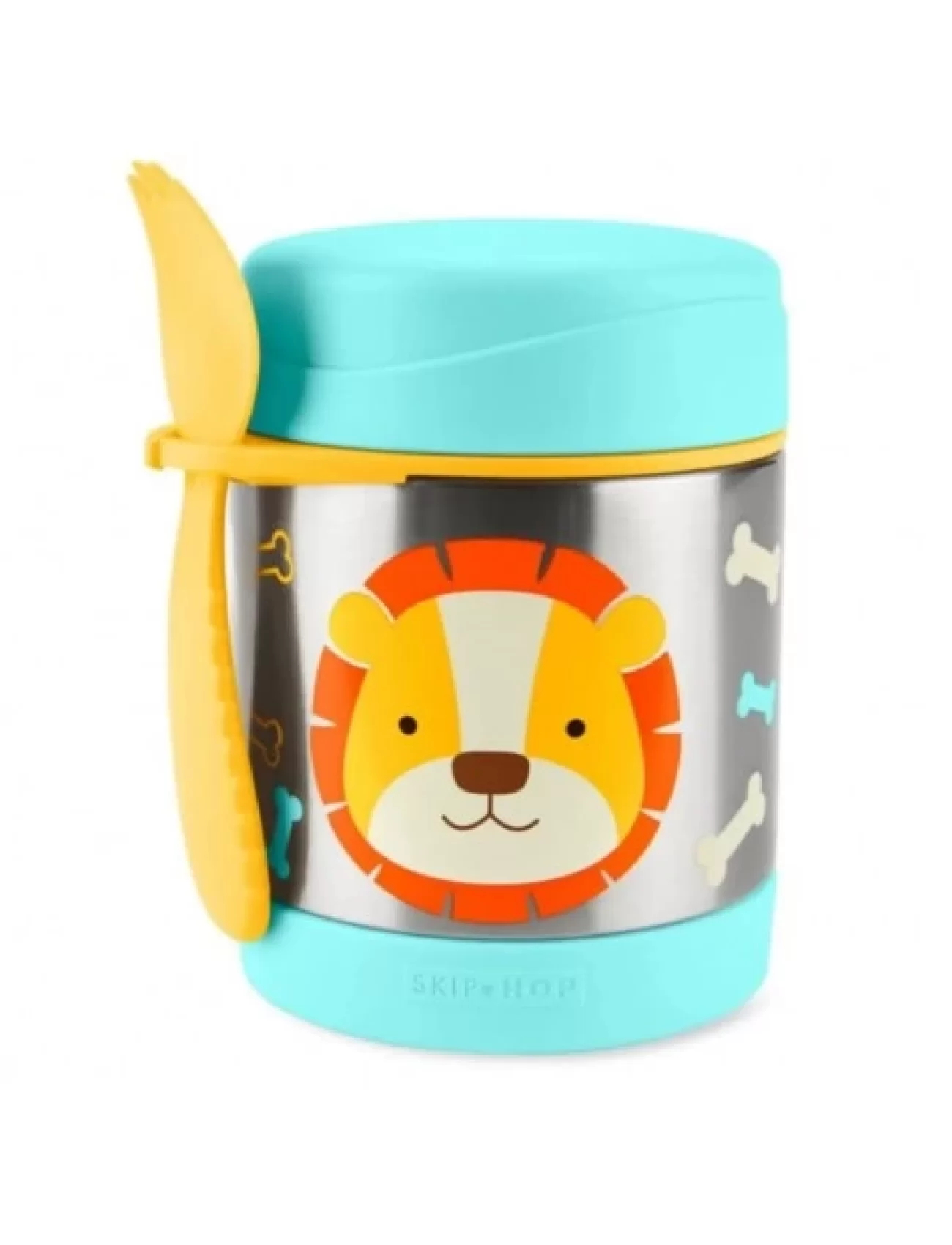 Skip Hop Zoo Paslanmaz Çelik Termos 325 Ml Aslan