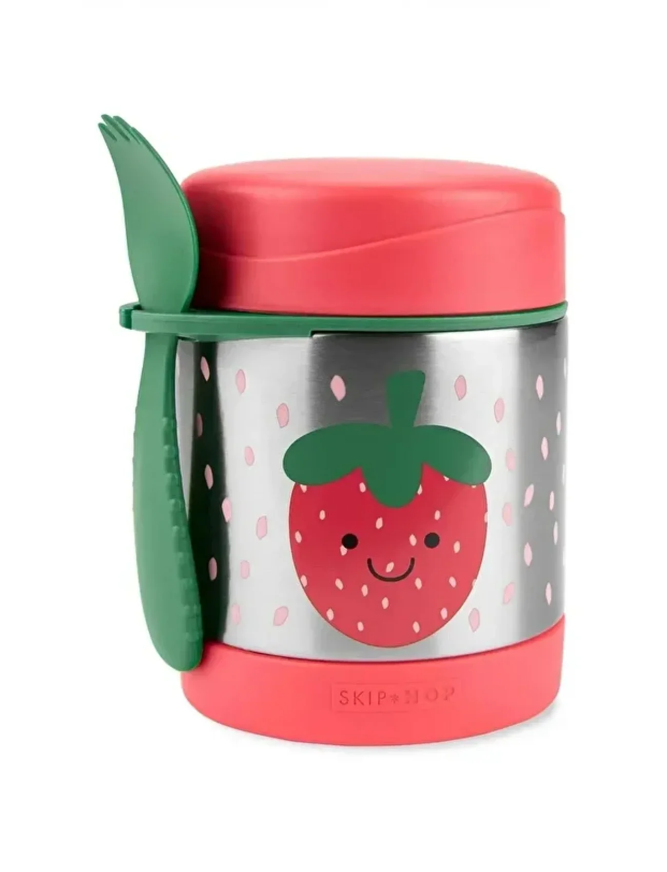 Skip Hop Zoo Paslanmaz Çelik Termos 325 Ml Çilek