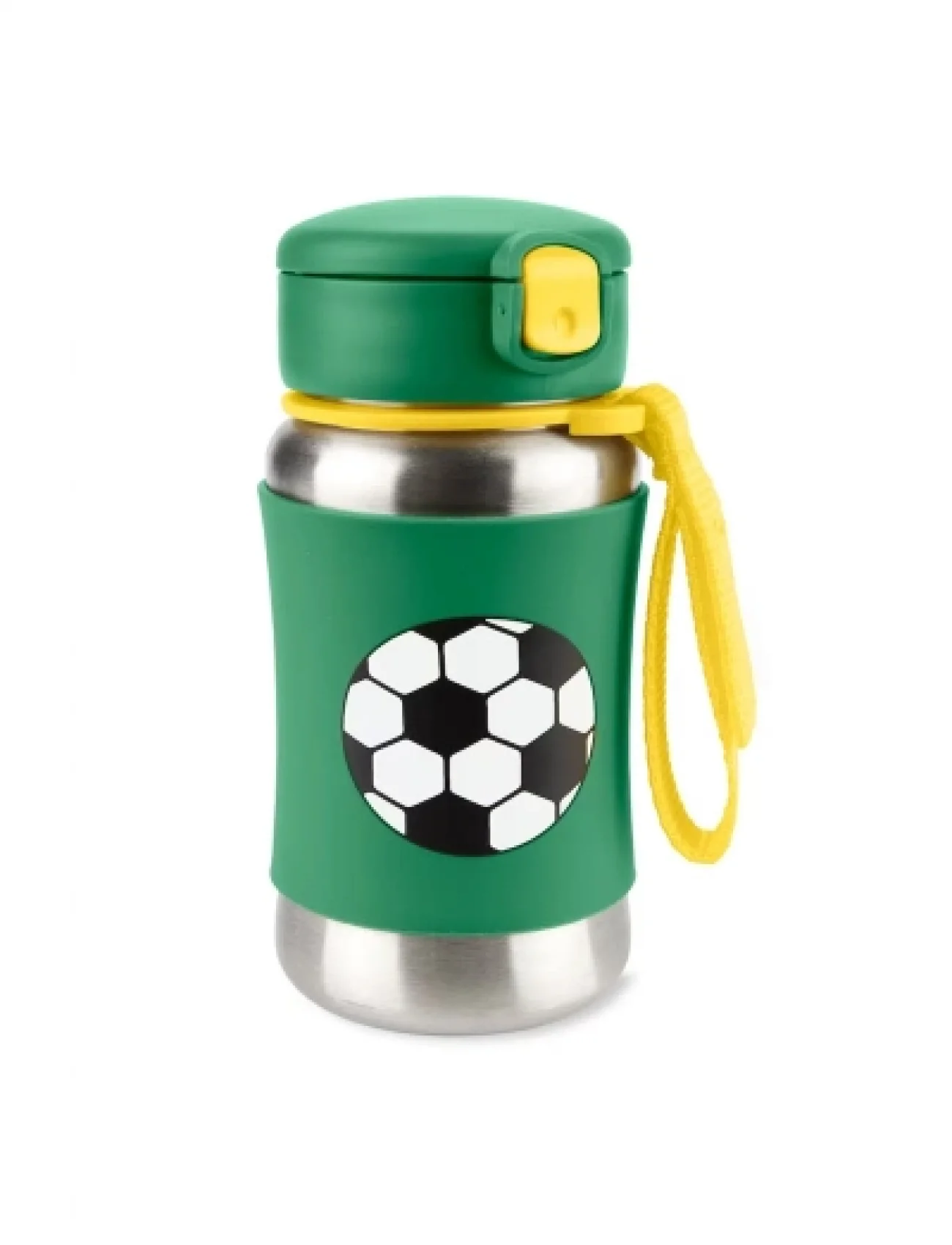 Skip Hop Zoo Pipetli Paslanmaz Çelik Suluk 350 Ml Futbol
