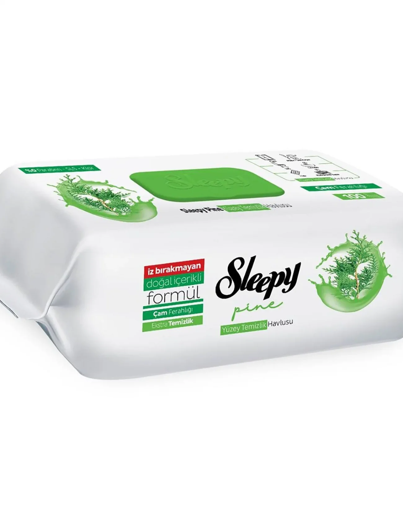 Sleepy Yüzey Temizlik Havlusu 100 Adet Çam Özlü