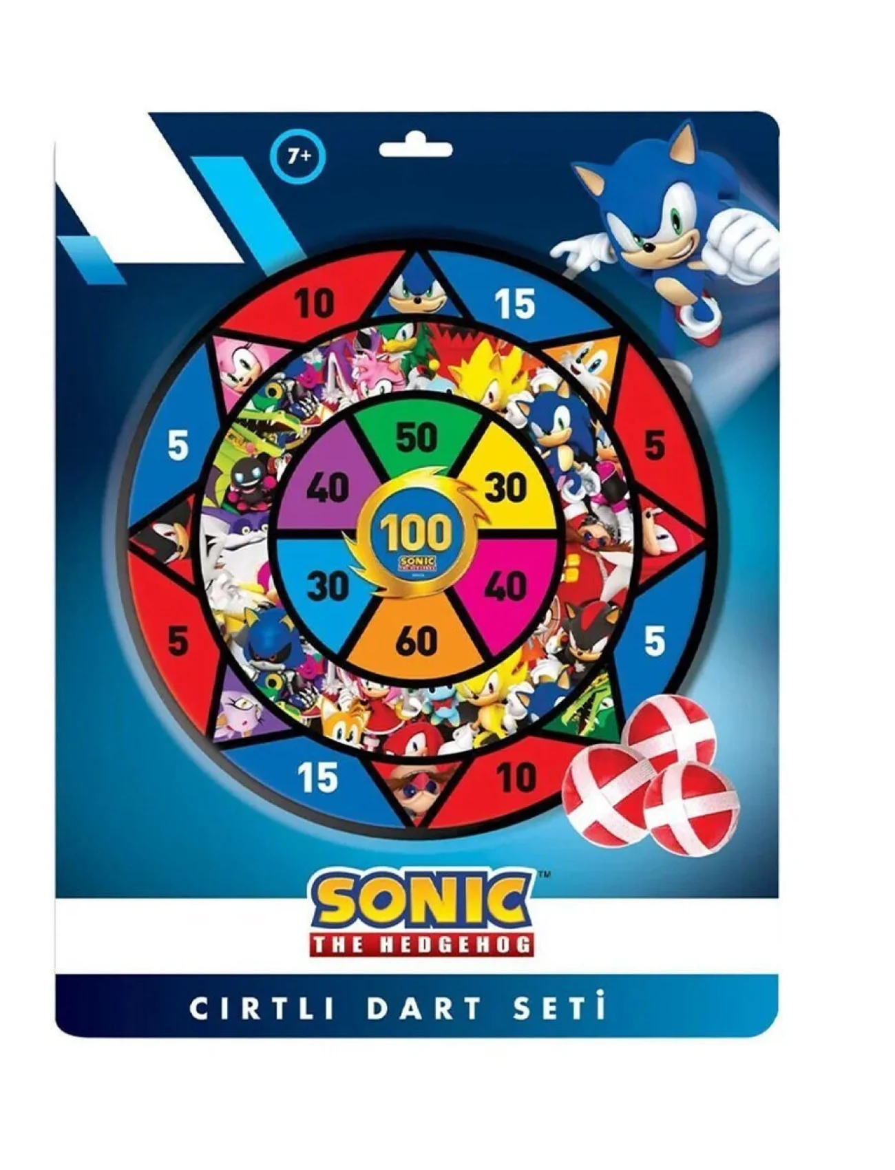 SO0114 SONİC CIRTLI DART SETİ