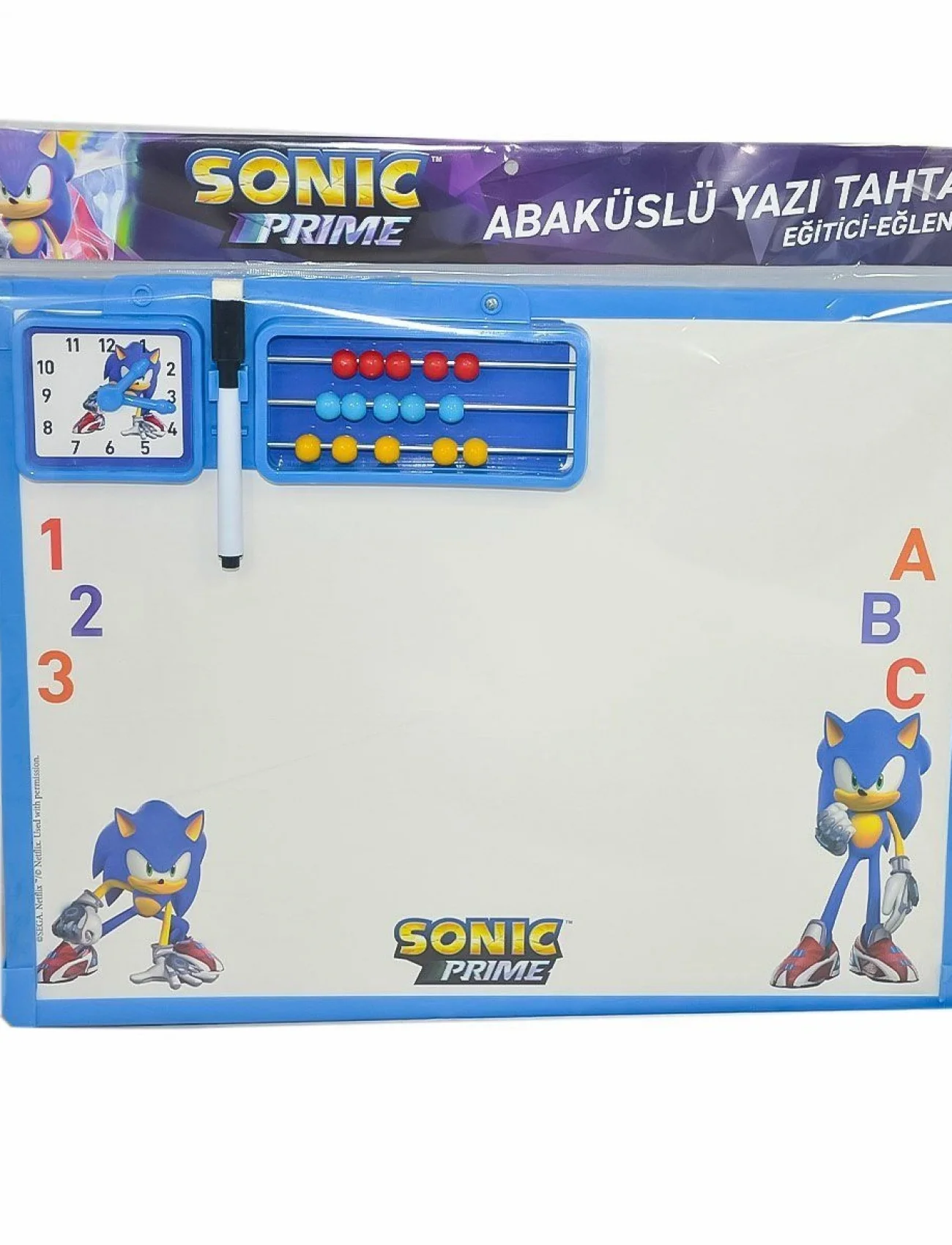 SO7860 Sonıc Abaküslü Yazı  Tahtası