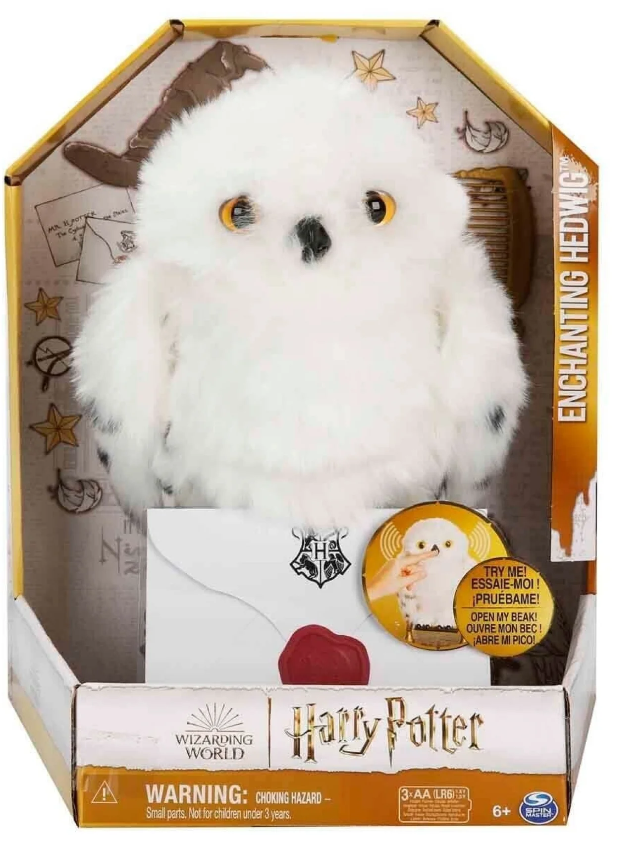 SPM-6061829 HARRY POTTER İNTERAKTİF BÜYÜLEYİCİ HEDWİNG