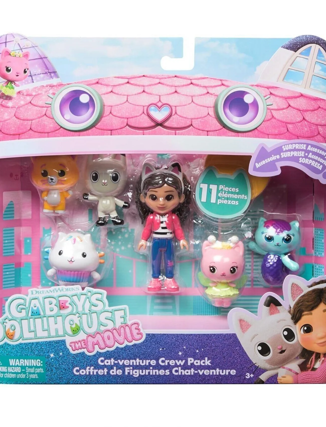 SPM-6072633 GABBYNİN HAYAL EVİ FİLMİ ÇOKLU FİGÜR SETİ