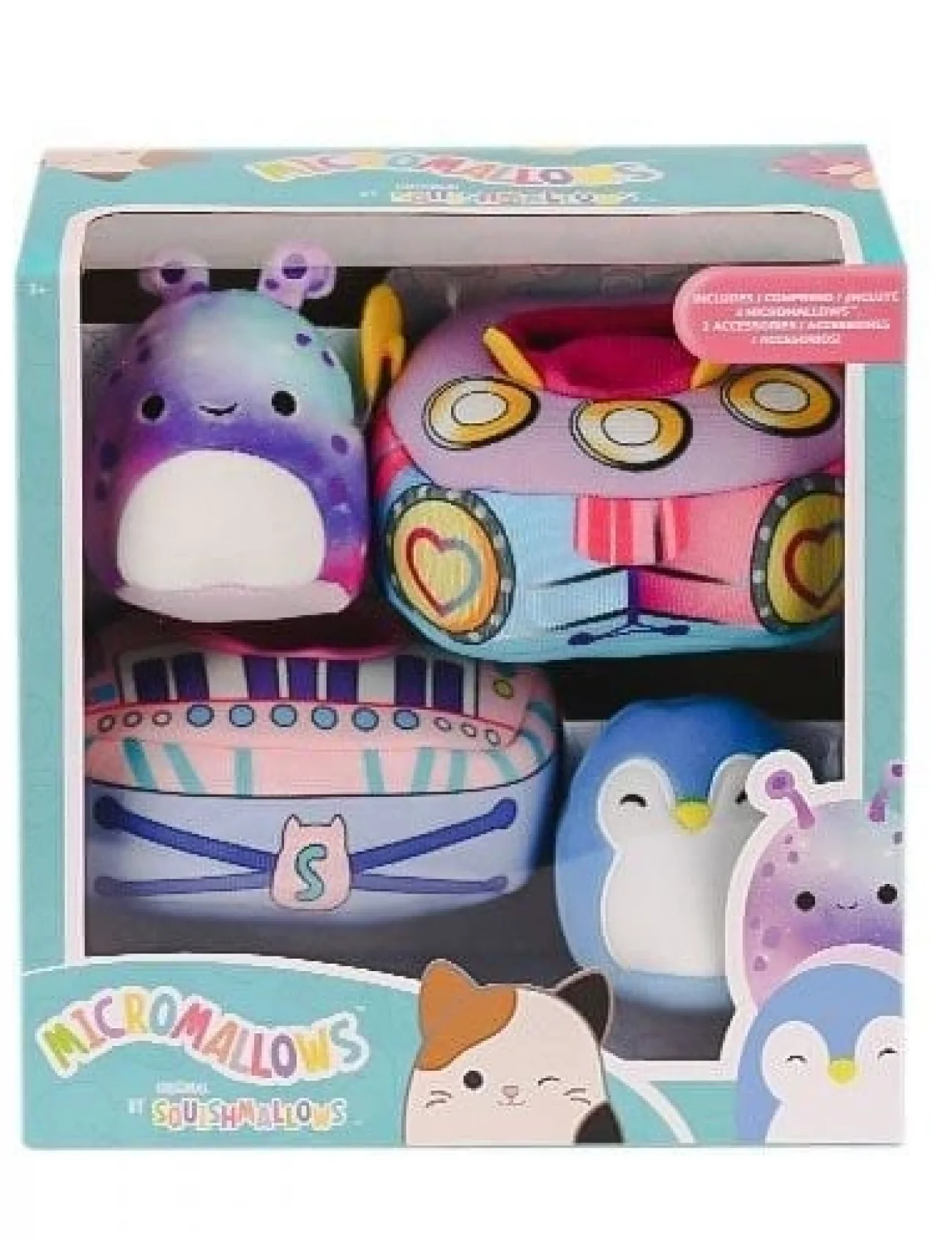 SQ MM0013 Micromallows 2 Figür 2 Aksesuar Set -Necotoys