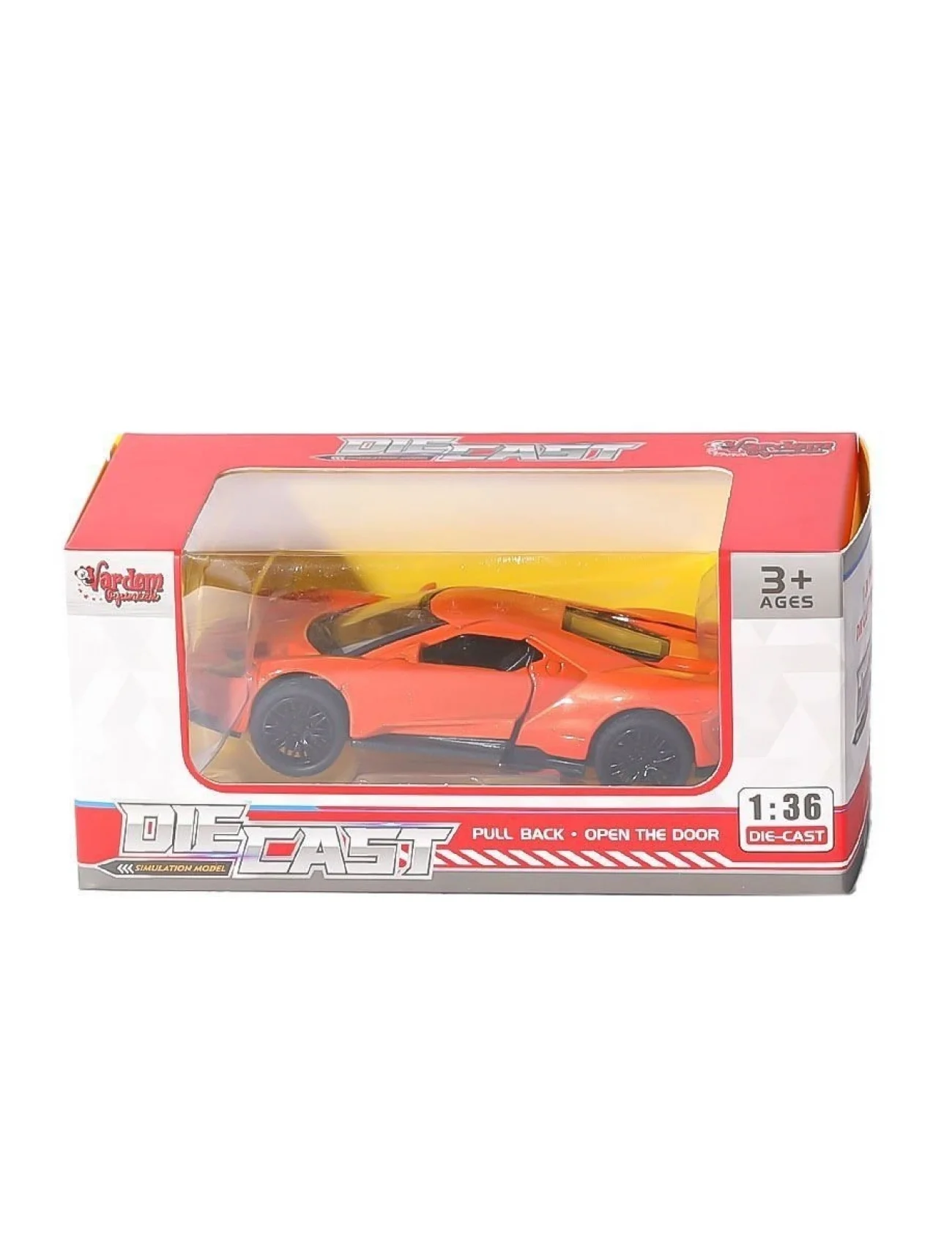 SR-2210-11-12-13 Çek Bırak Spor Araba 1:36 -Vardem