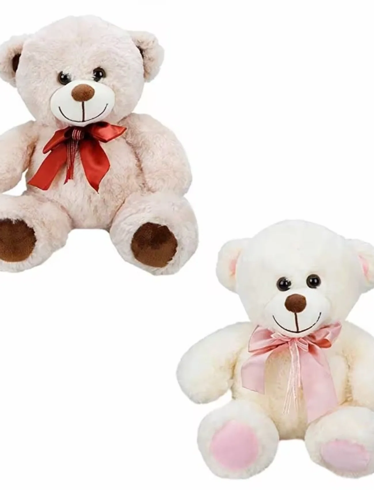 Sunman Kurdaleli Oturan Sevimli Peluş Ayı 30 Cm