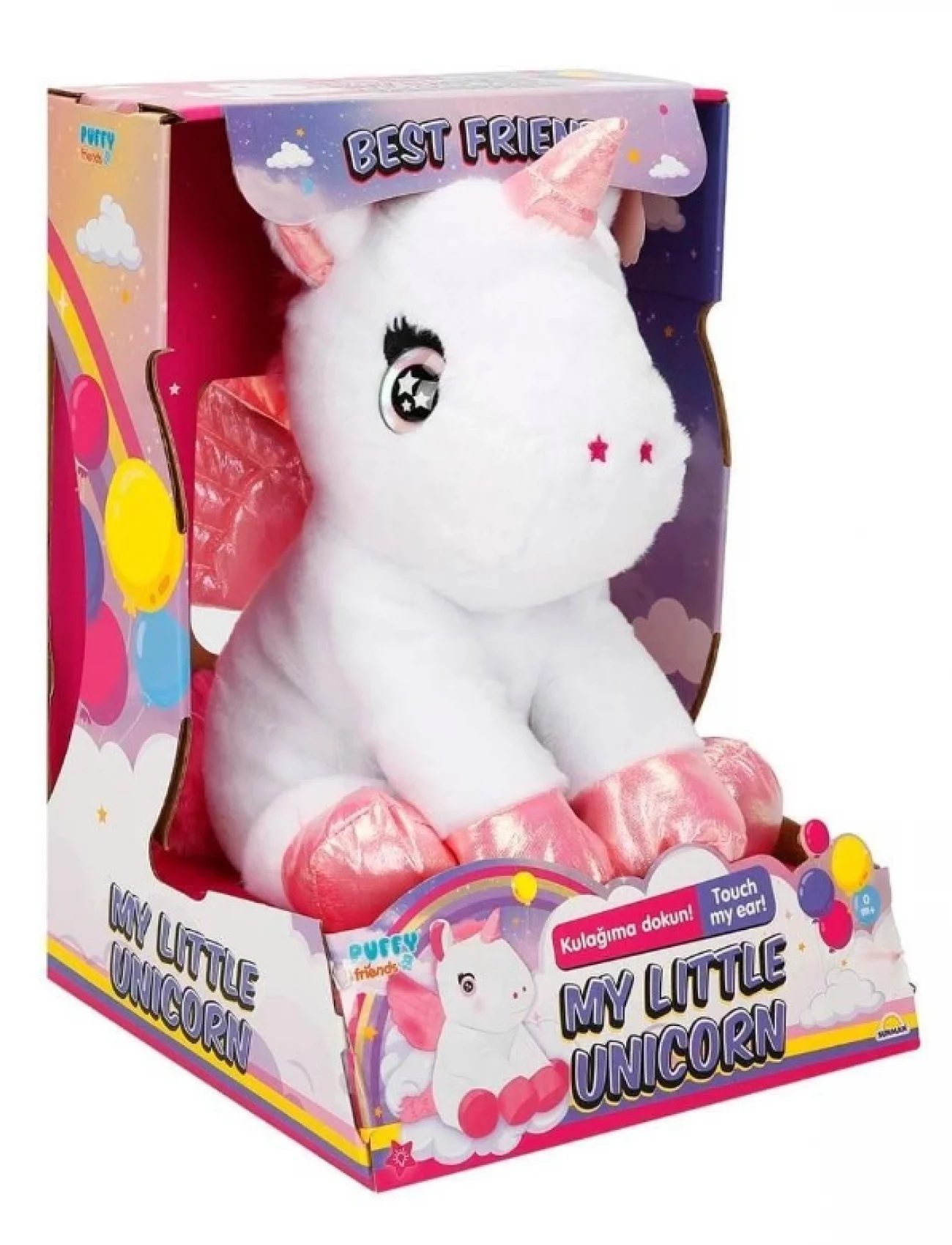 Sunman My Little Unicorn Işıklı Peluş S00003378