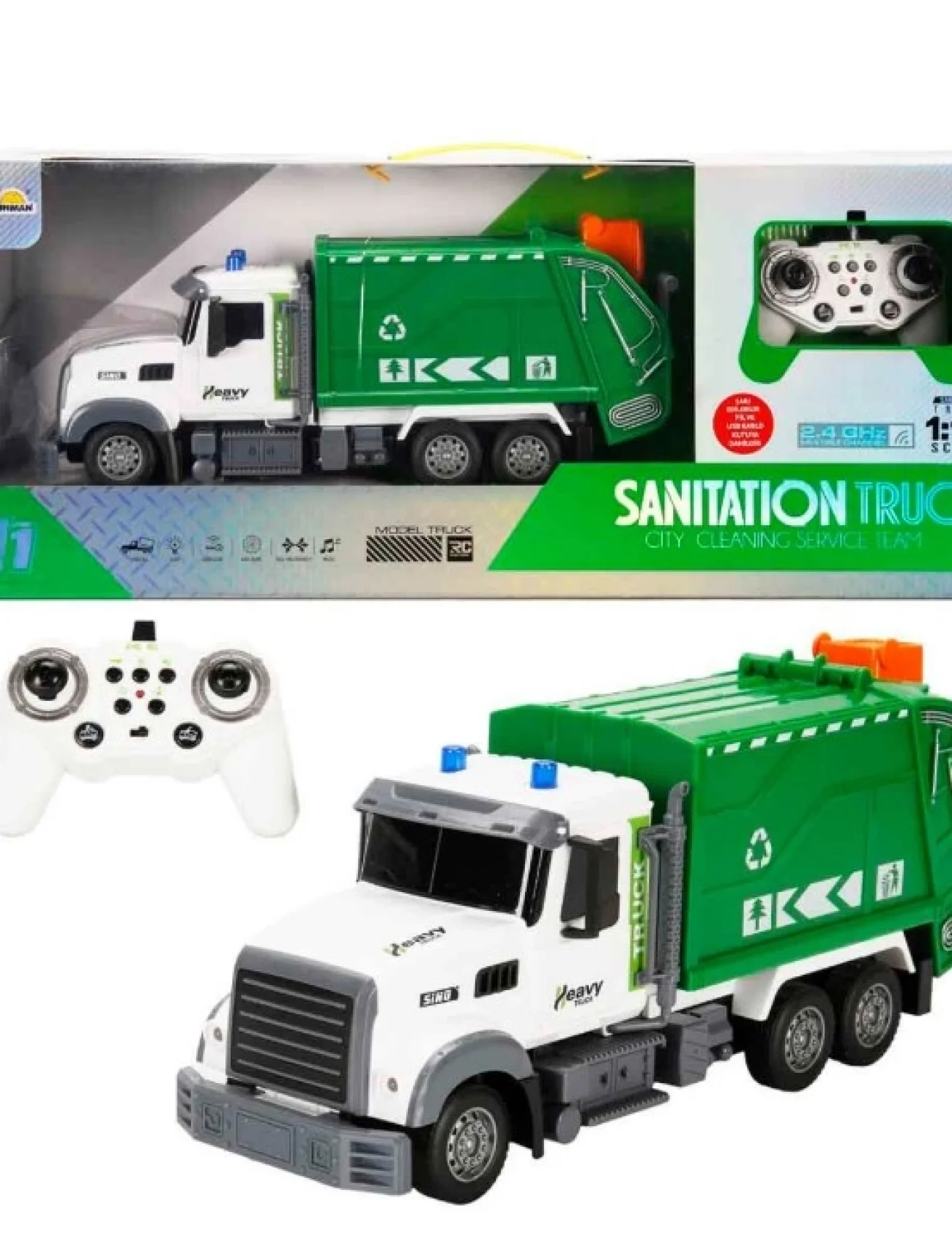 Sunman Uzaktan Kumandalı Çöp Kamyonu S00005091