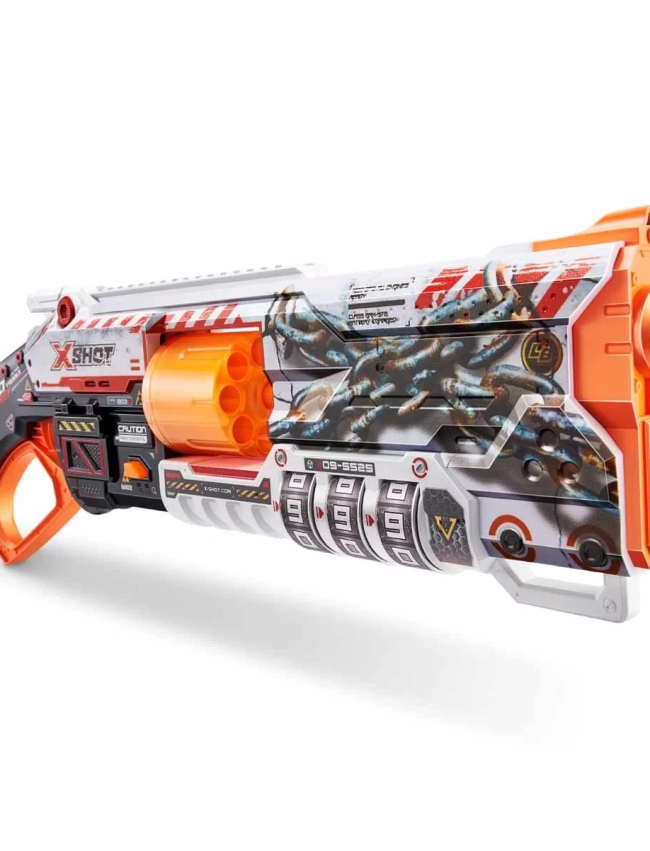 Sunman X-shot Skins Lock Blaster 16 Mermili Sünger Dart Atan Silah S00036606