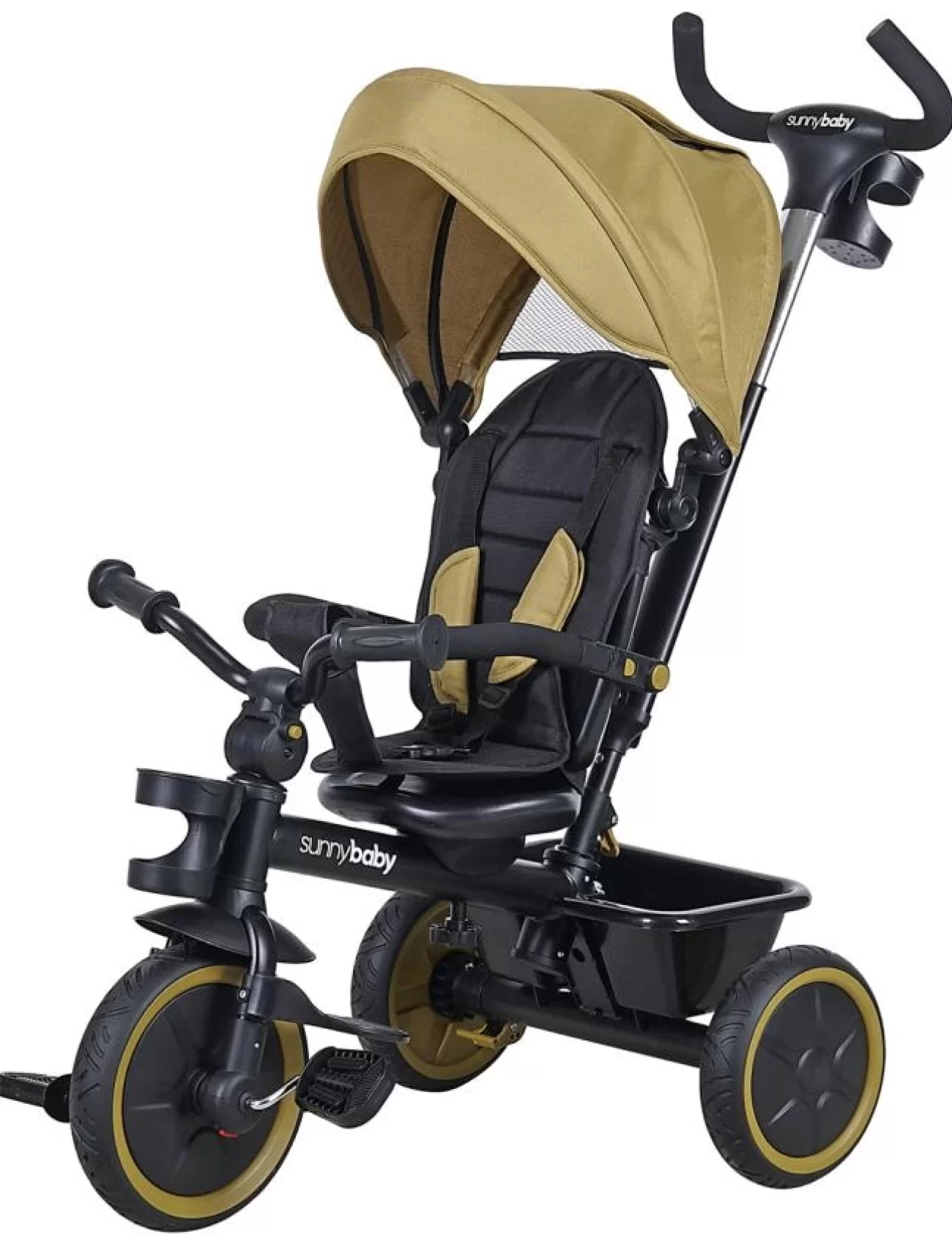 Sunny Baby Safari 6in1 3 Tekerlekli Çocuk Bisikleti Hardal