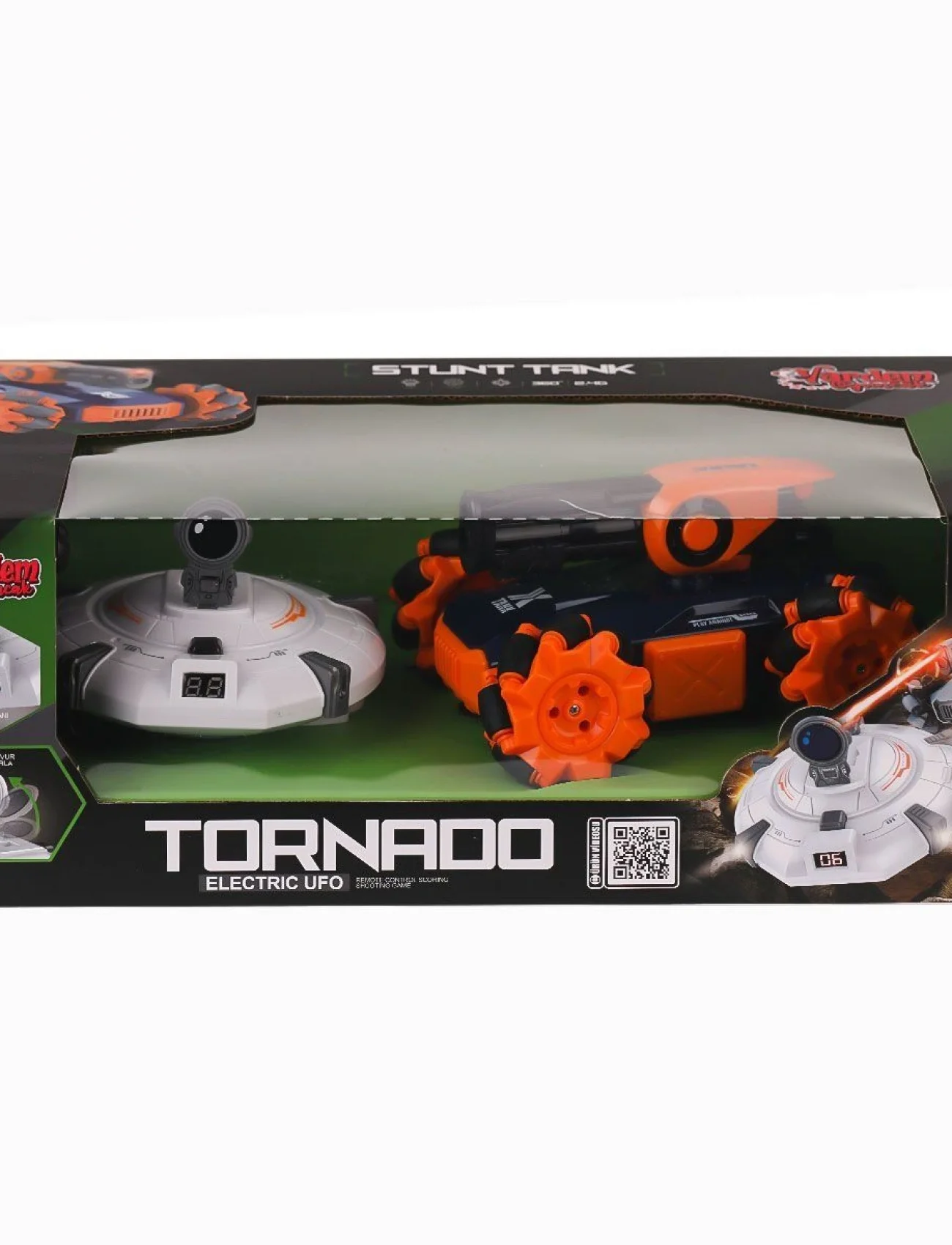 SYR-666-804 Kumandalı Şarjlı Ufo Avcısı ve Akrobatik Araba -Vardem Oyuncak