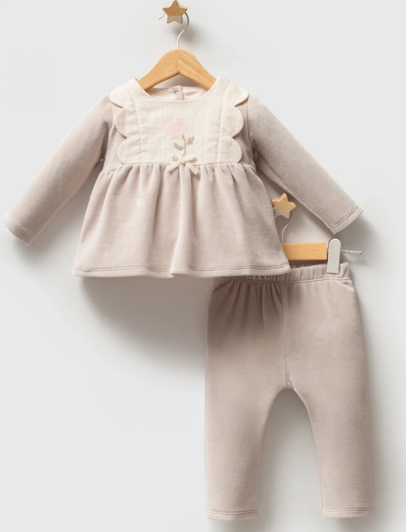 Tongs Baby Etamine 2li Takım 5683 Gri