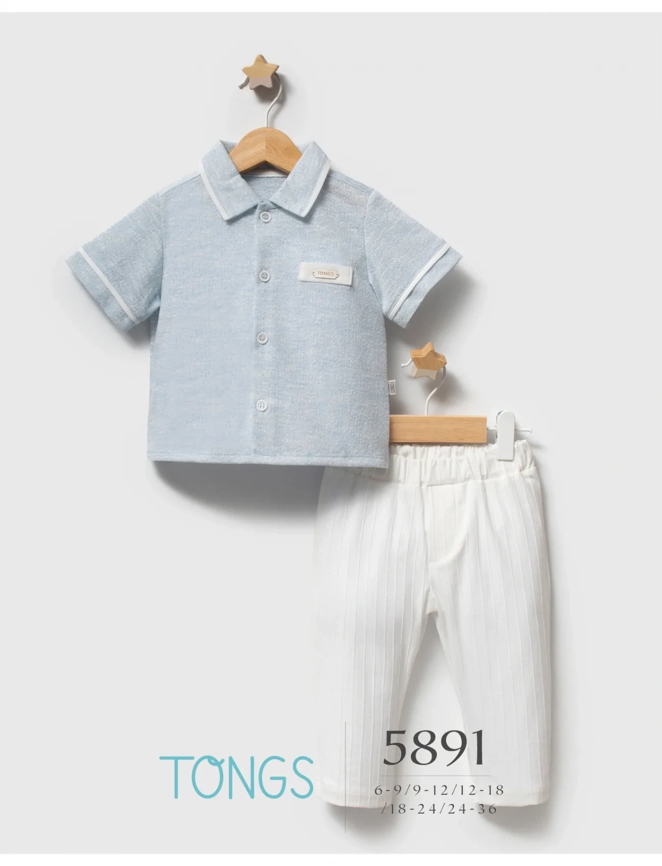 Tongs Change İkili Takım 5891 Mavi