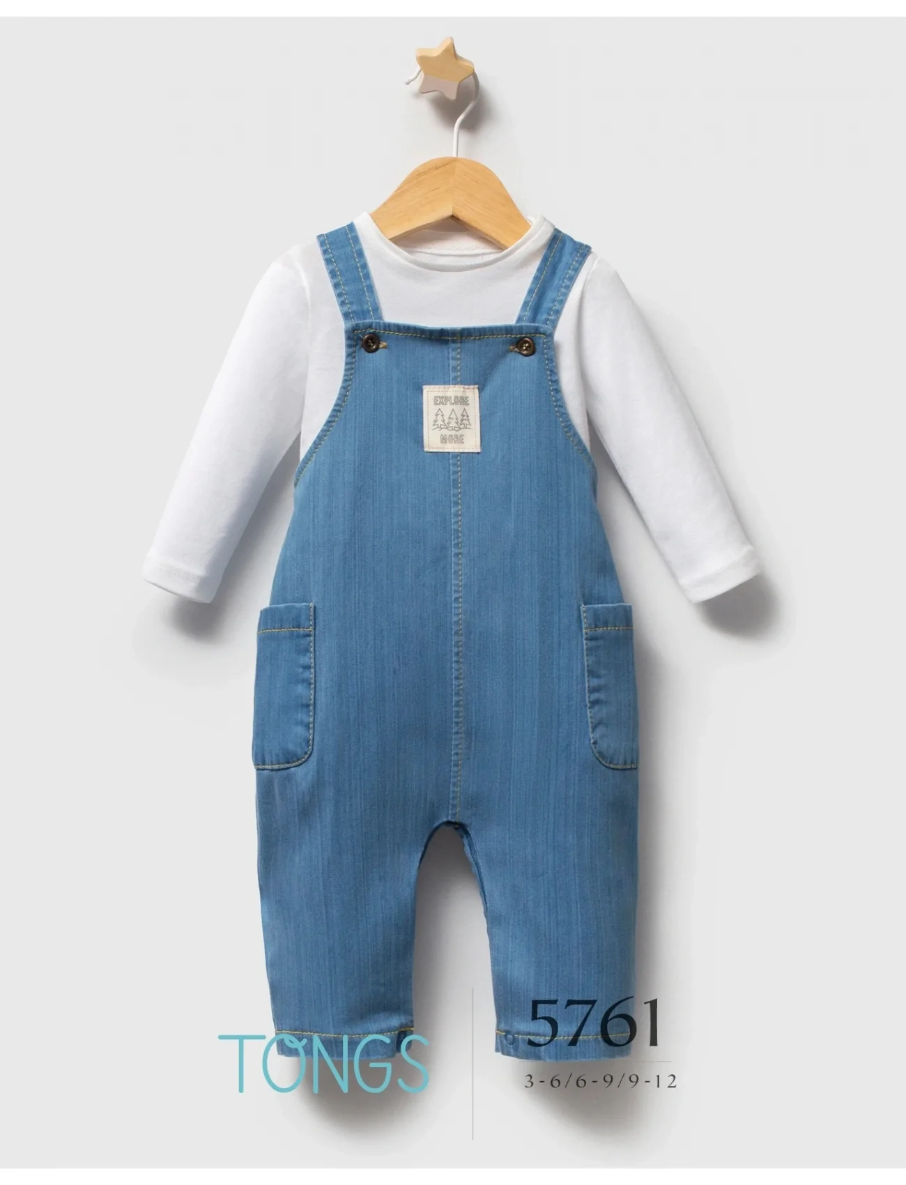 Tongs Enjoy The Ride Salopet 5761 Mavi