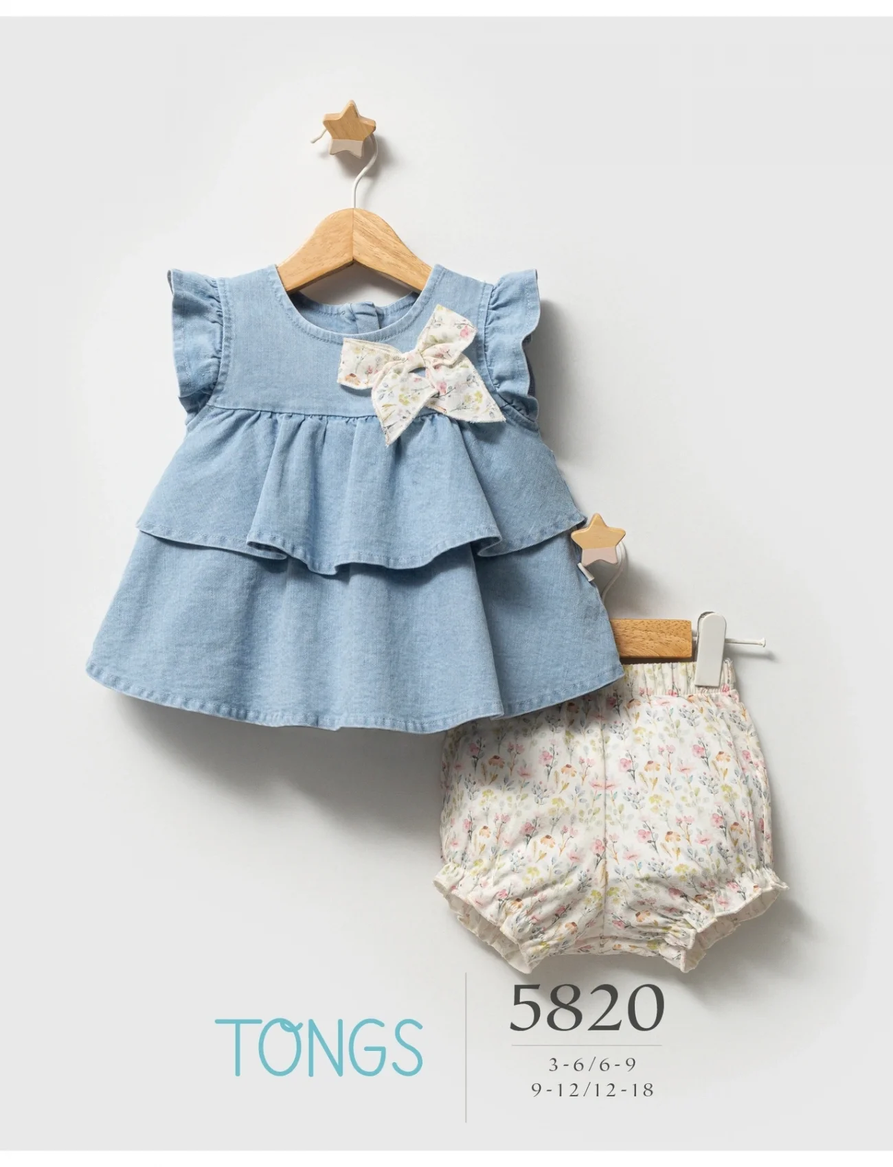 Tongs Jeans Universe İkili Takım 5820 Mavi