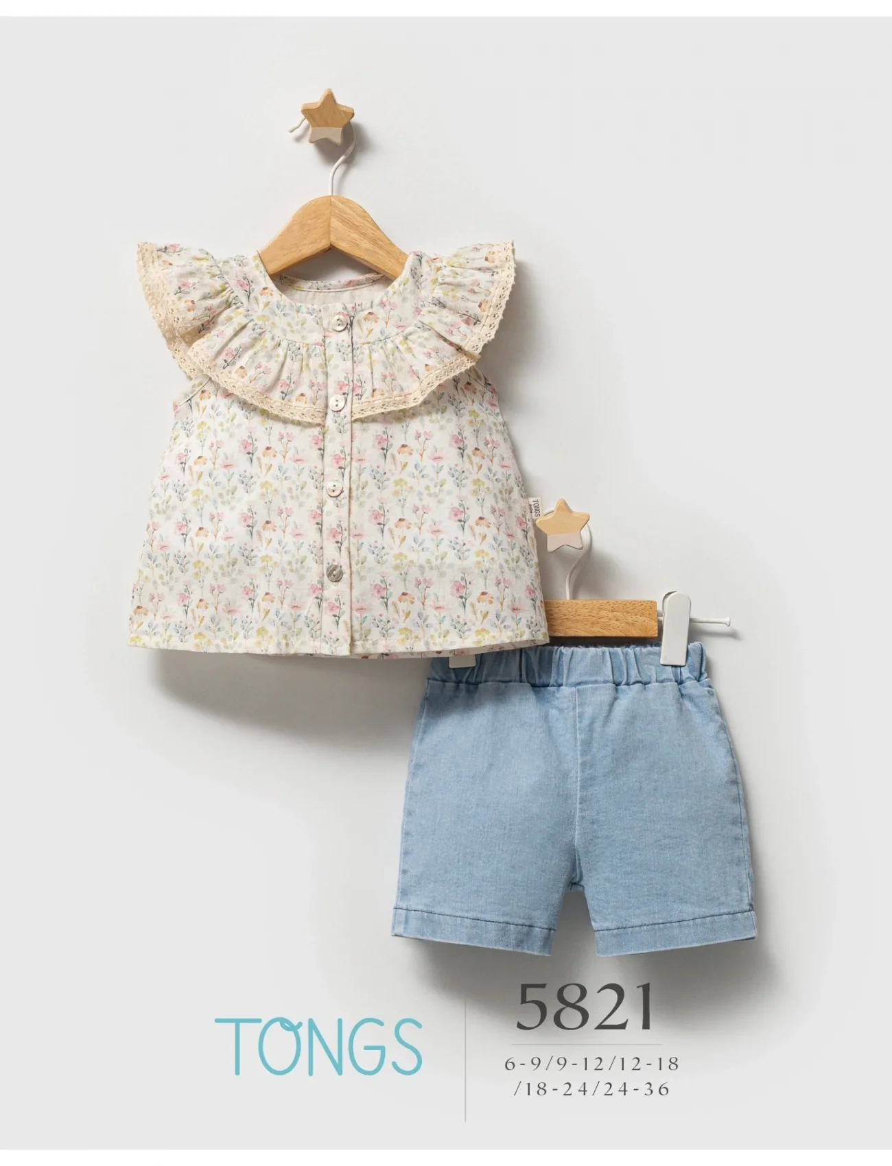 Tongs Jeans Universe İkili Takım 5821 Mavi