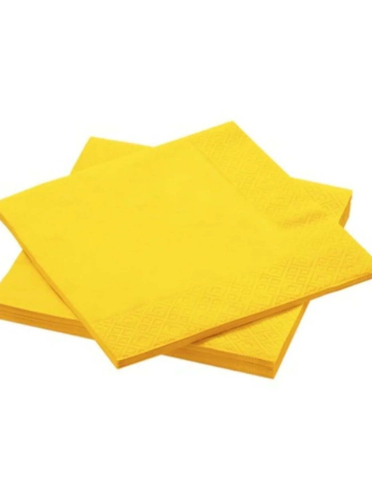 TPL7055 Sarı  Peçete, 33x33 cm 16 Adet