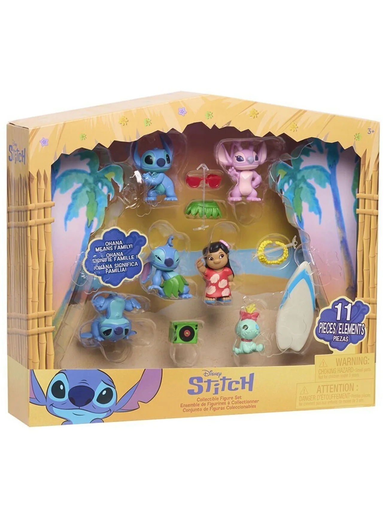 TTC41000 Stitch 6lı Mini Figür Set