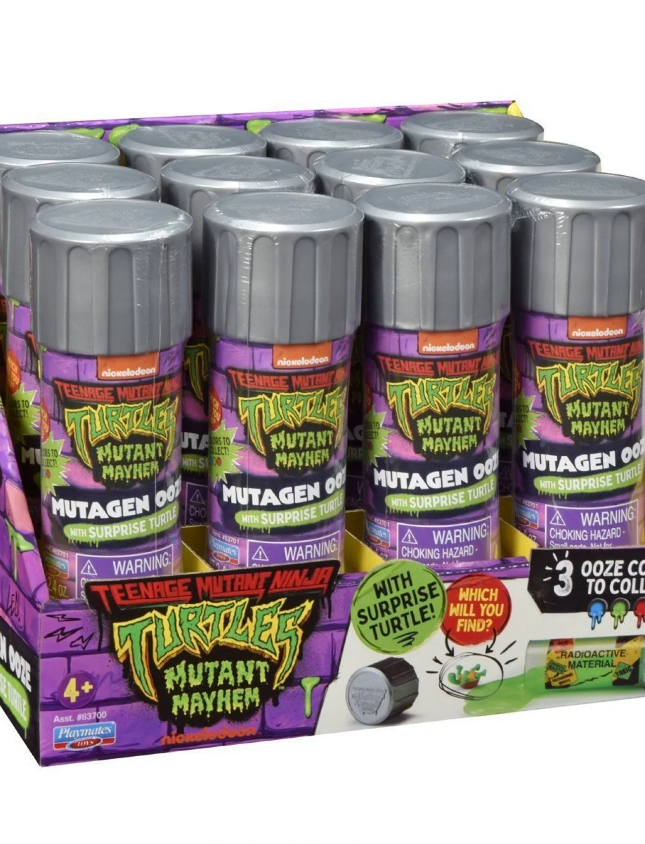 TU807000 TMNT Ninja Kaplumbağalar Mutasyon Çamuru - 83700