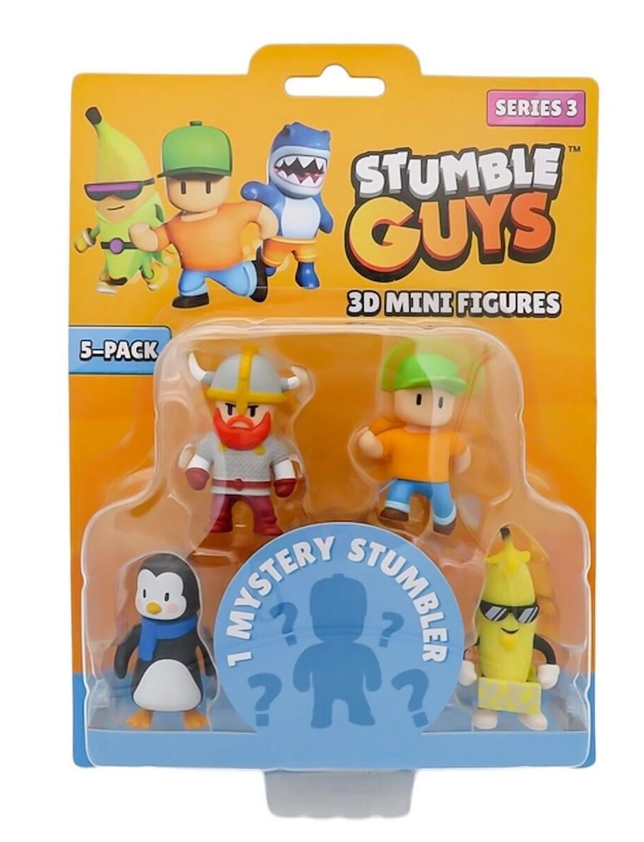 TUY22000 Stumble Guys 5li Mini Figür