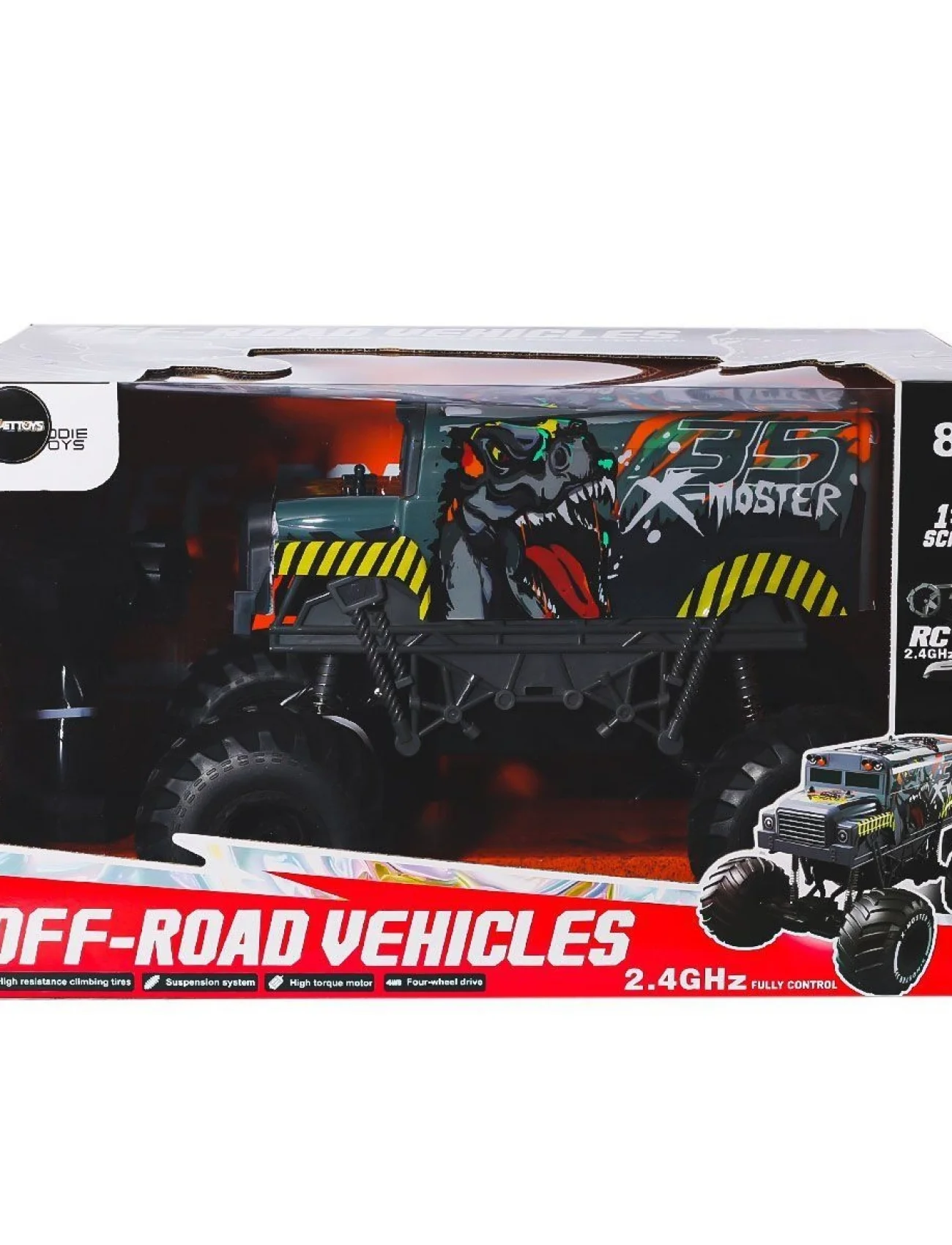 UJ99-T203 Kumandalı Off-Road 1:8 Araba -Gepettoys