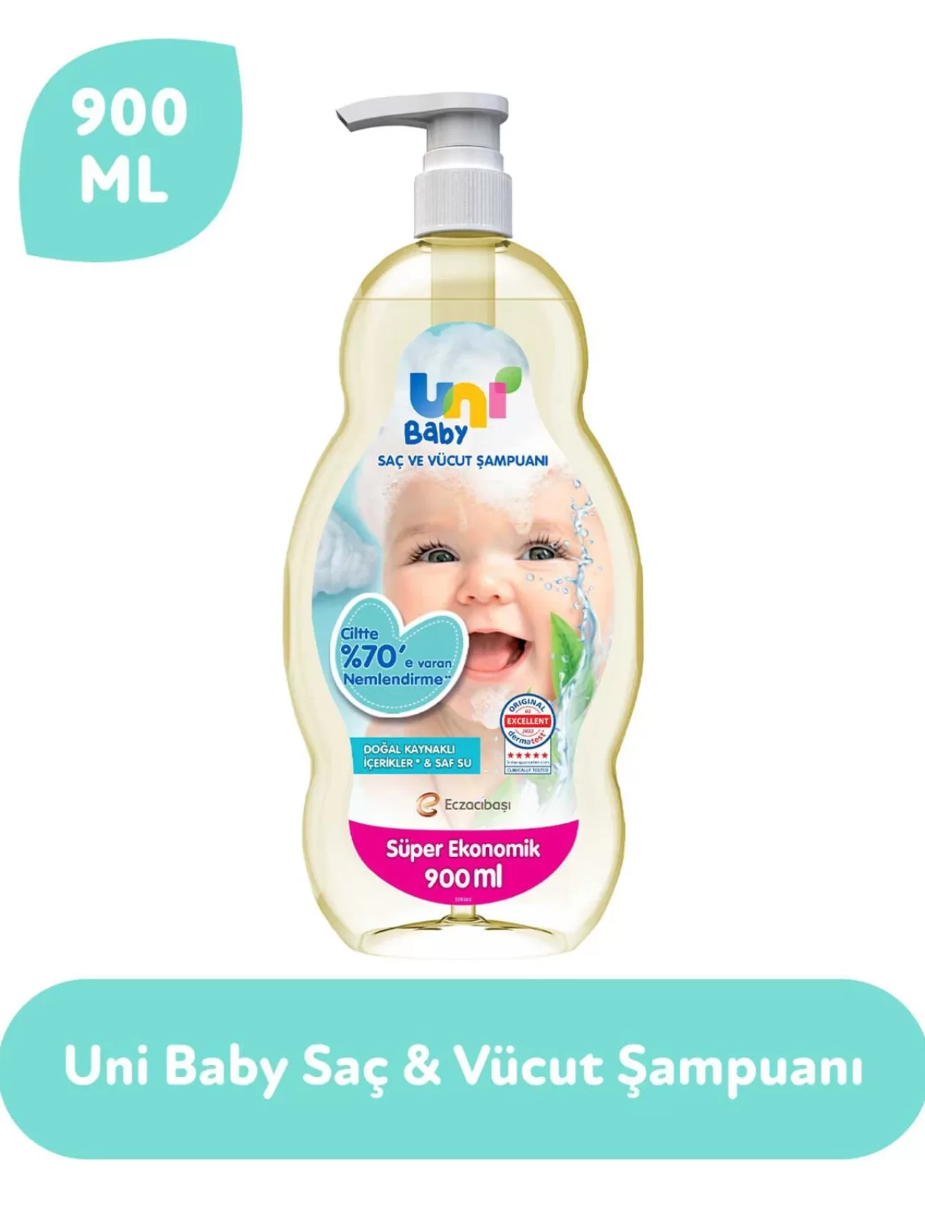 Uni Baby Bebek Şampuanı 900 Ml