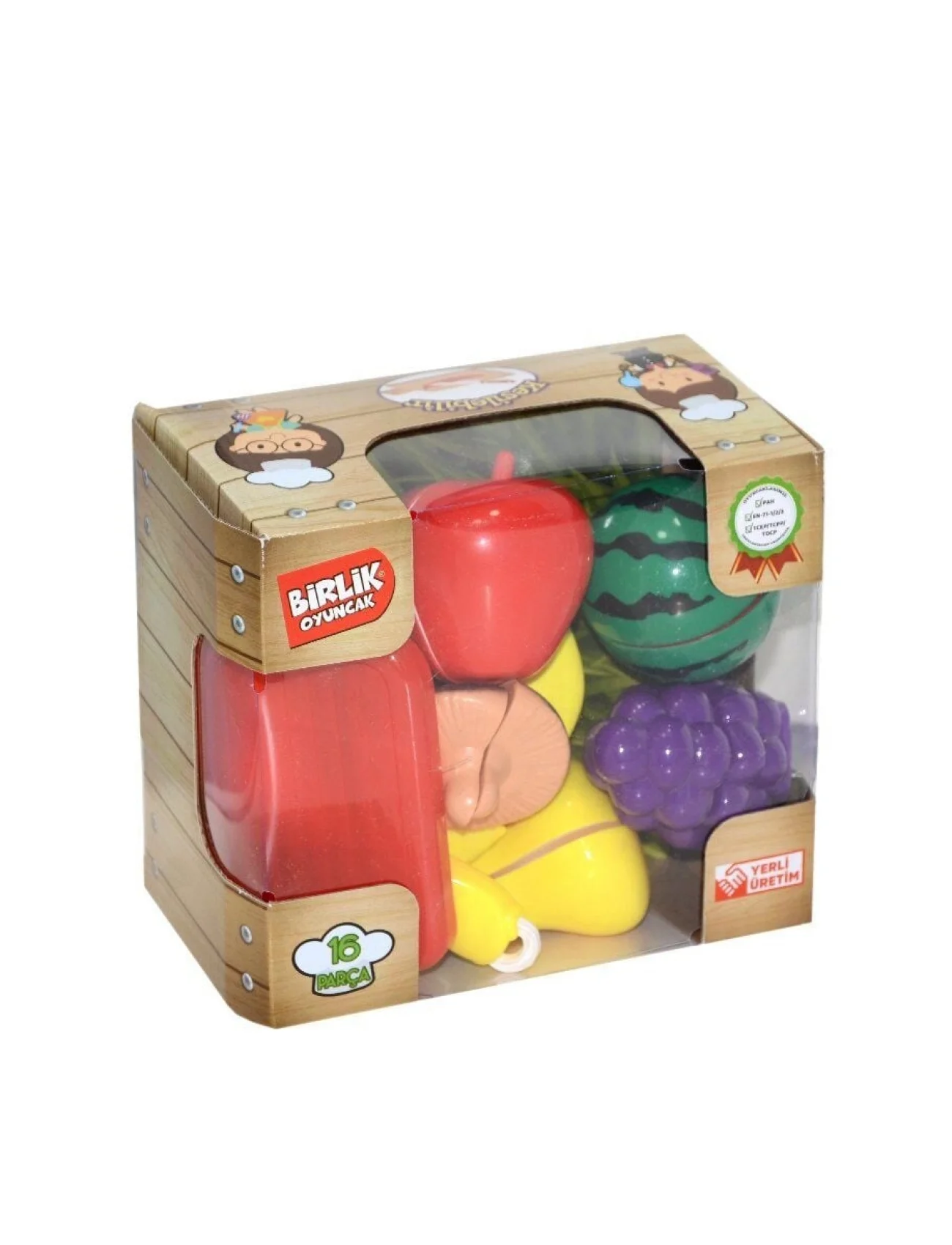 URT007-KUTU-1ABC KESİLEBİLEN SEBZE MEYVE 16 PCS