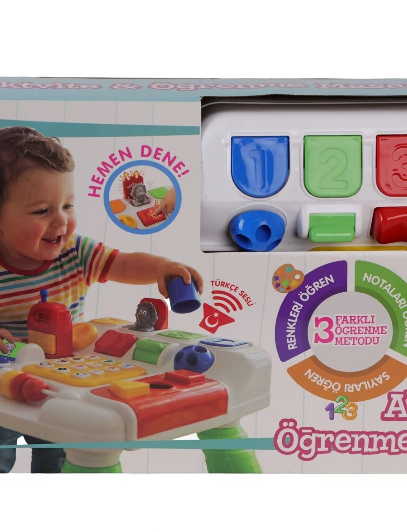 URT028-001 BABYCİM AKTİVİTE VE ÖĞRENME MASASI