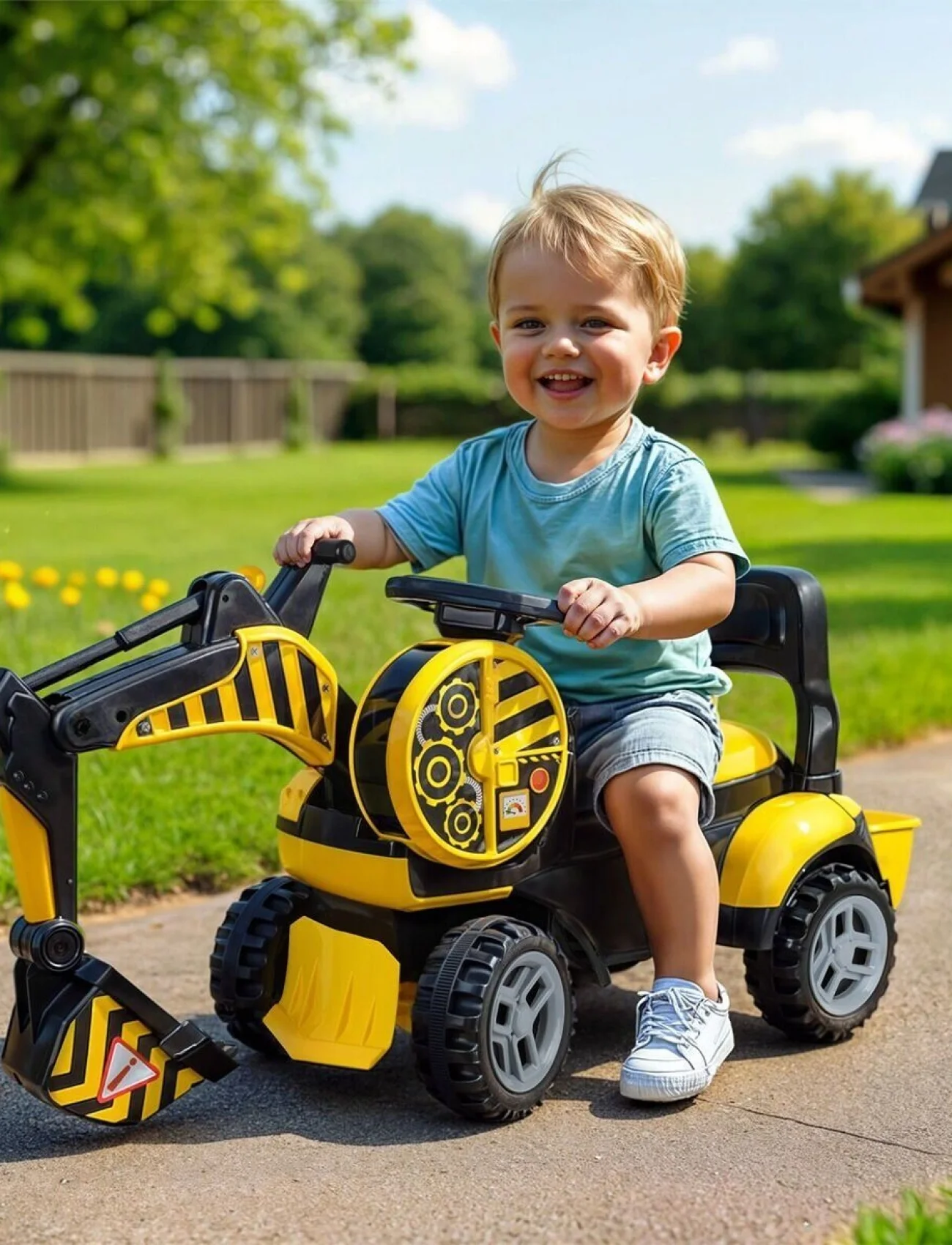 URT030-001  PEDALSIZ BİN-GİT İNŞAAT ARACI- KEPÇE