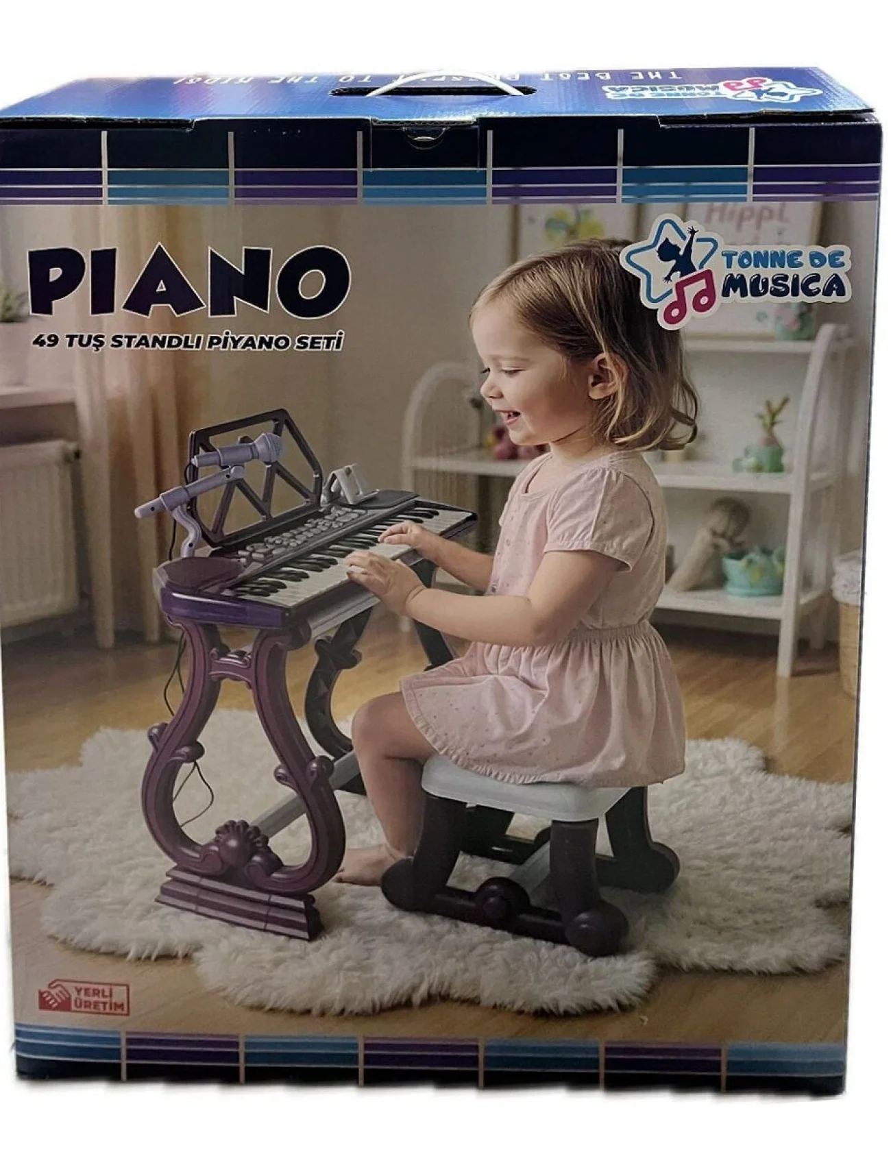URT034-003 AYAKLI 49 TUŞ PİANO ORG - MOR