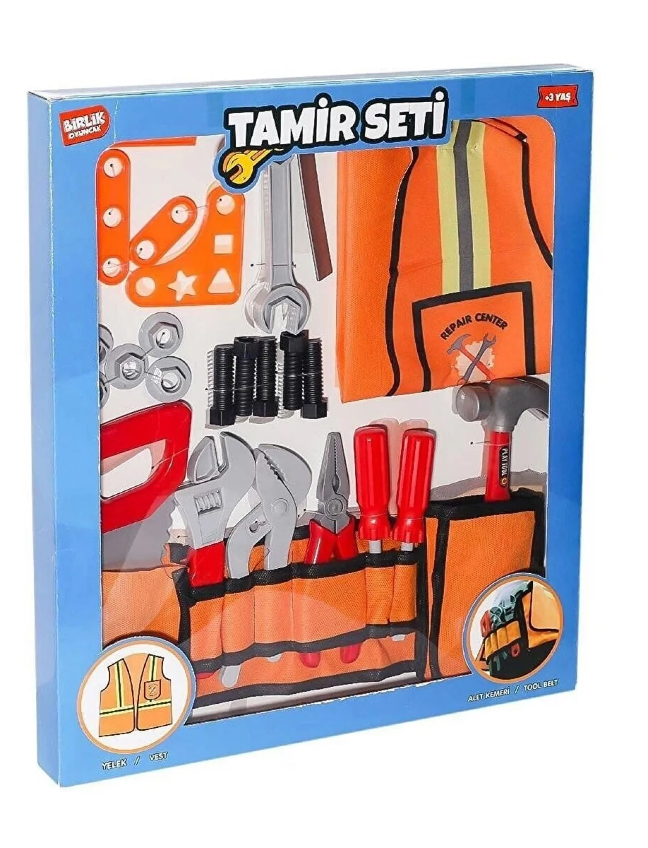 URT037-KUTU-2 KALİTELİ YELEKLİ KEMERLİ TAMİR SETİM